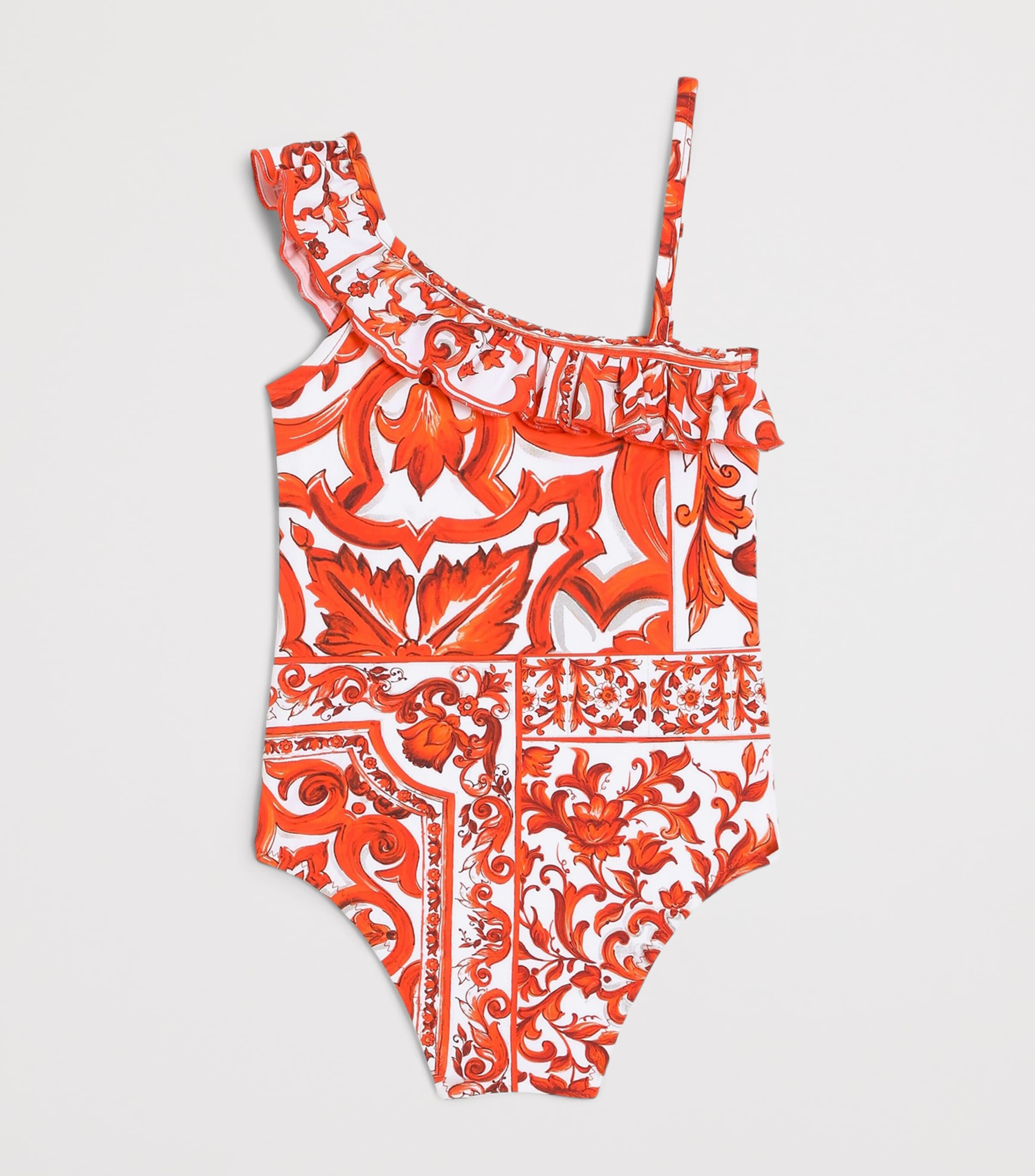 Dolce&Gabbana Kids Majolica Print Swimsuit (0-30 Months) Mix Maiolica O Image 2