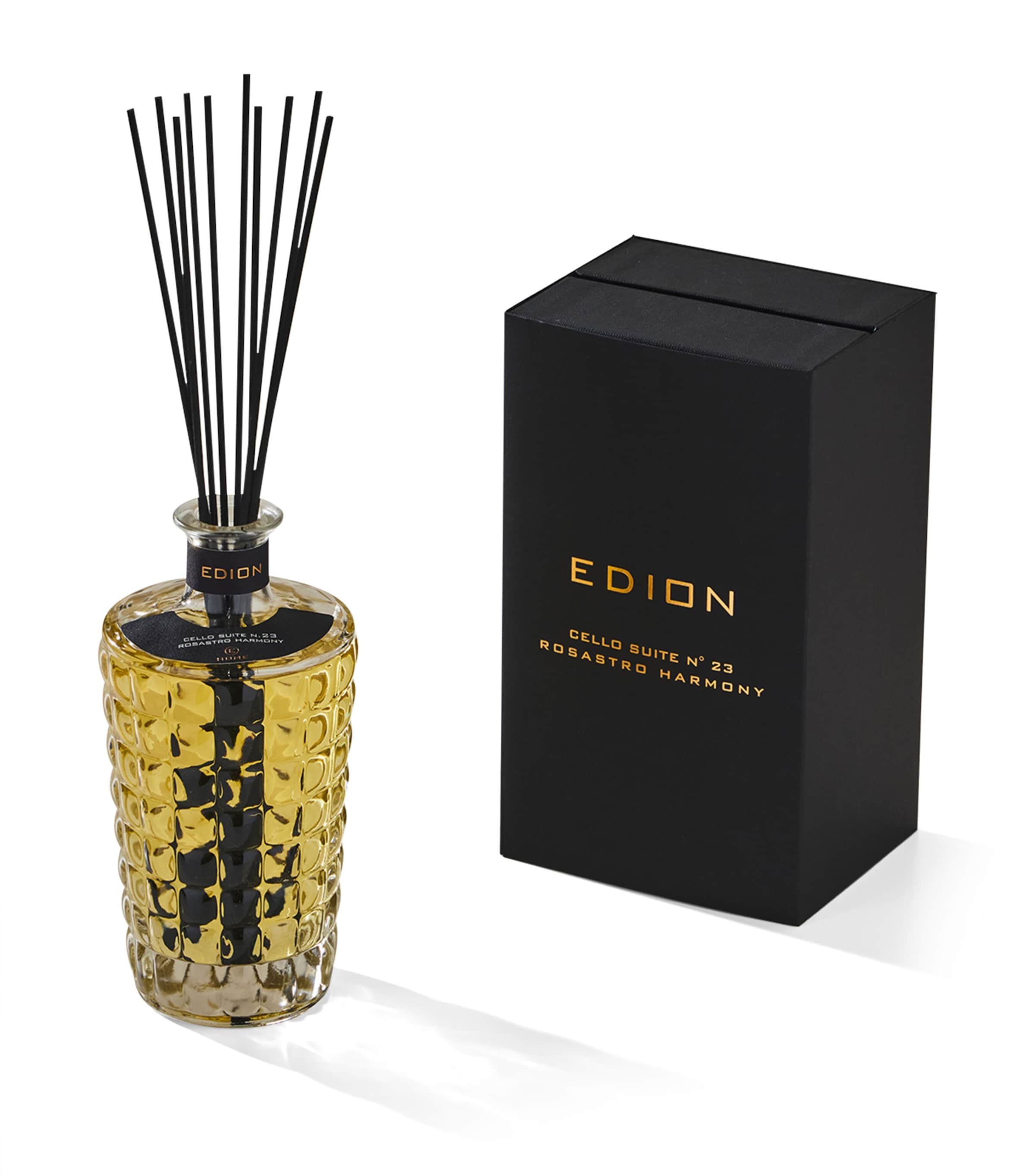 Edion Cello Suite No.23 Rosastro Harmony Diffuser In Gold