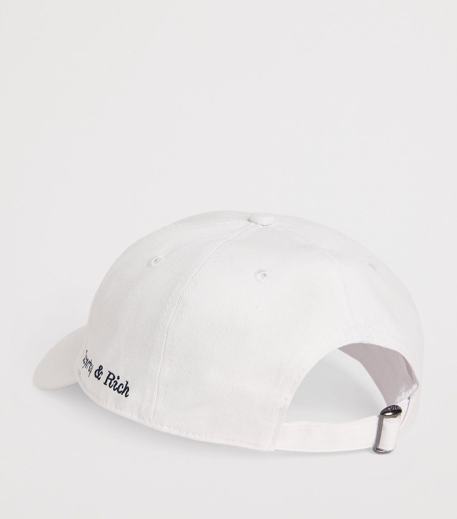 Eden Crest Baseball Cap WHITE Image 3