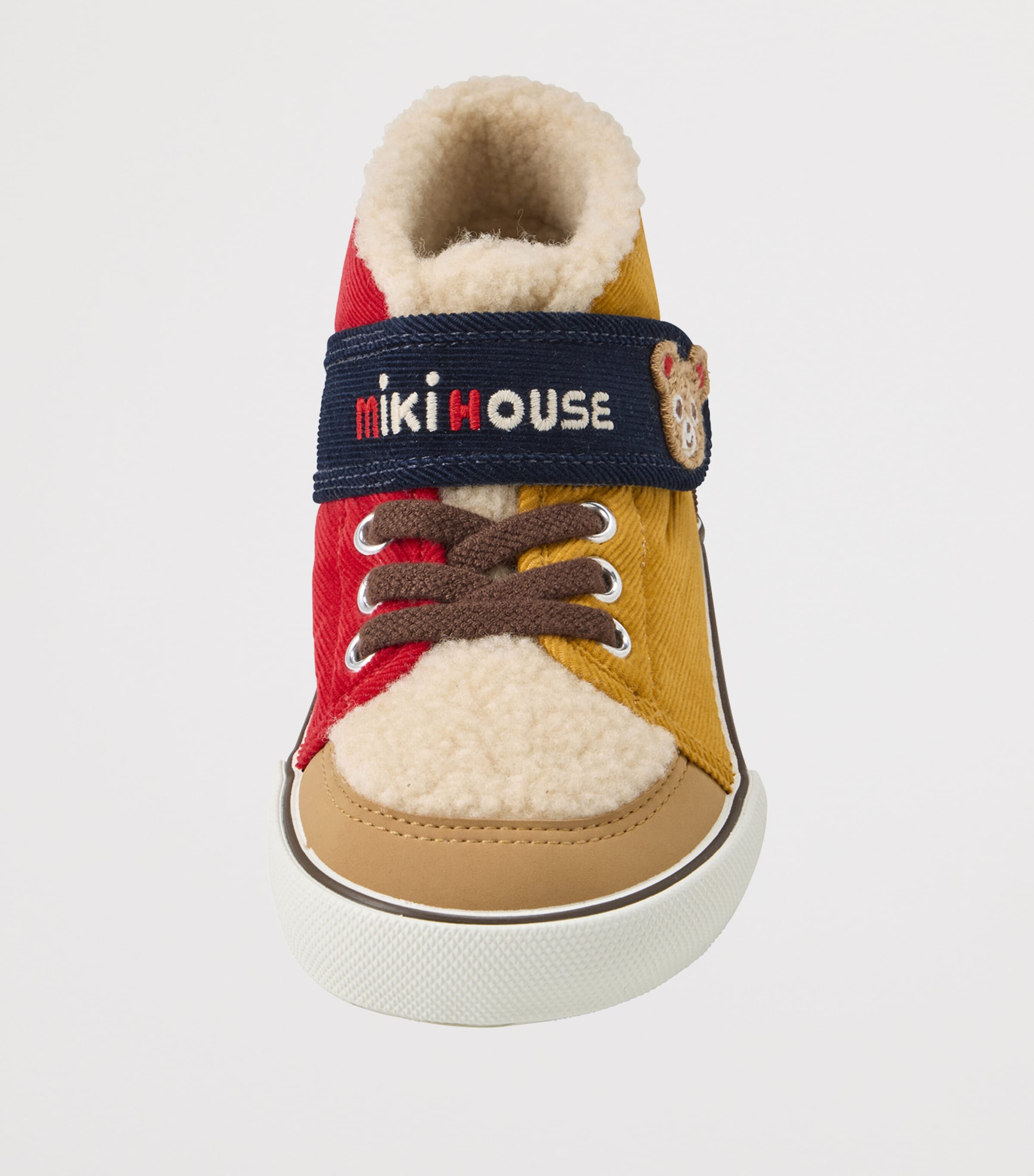 Corduroy-Faux Shearling Pucchi Sneakers 87 Image 4