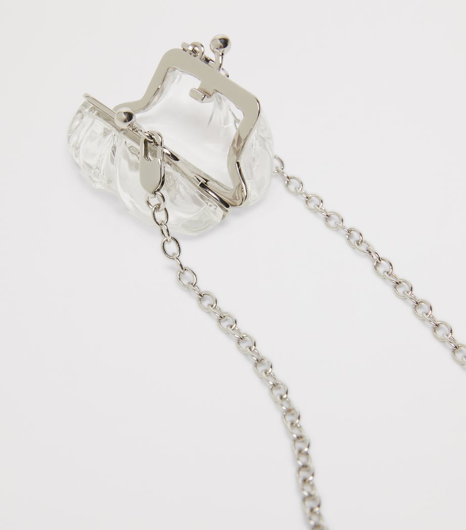 Weekend Max Mara Pasticcino Bag Pendant Necklace Transparent Image 4