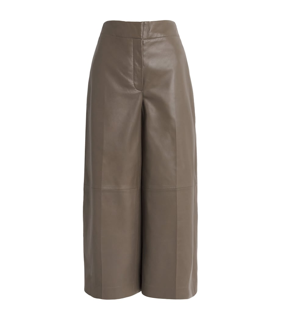 Nappa Leather Thurlow Trousers MUSHROOM Image 1