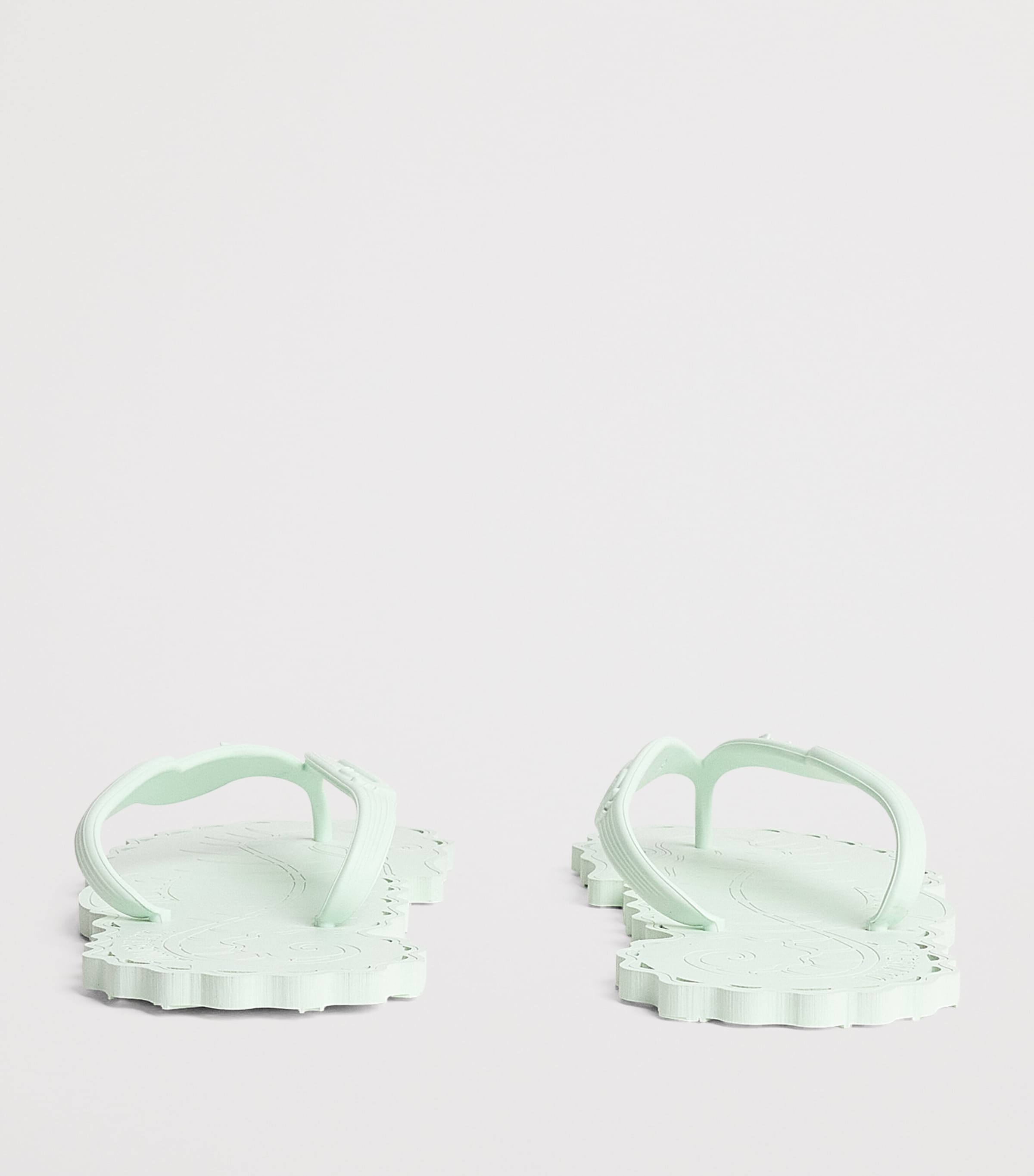 Zimmermann Seafoam Flip Flops Seafoam Image 3