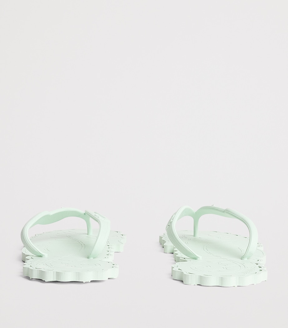 Zimmermann Seafoam Flip Flops Seafoam Image 3