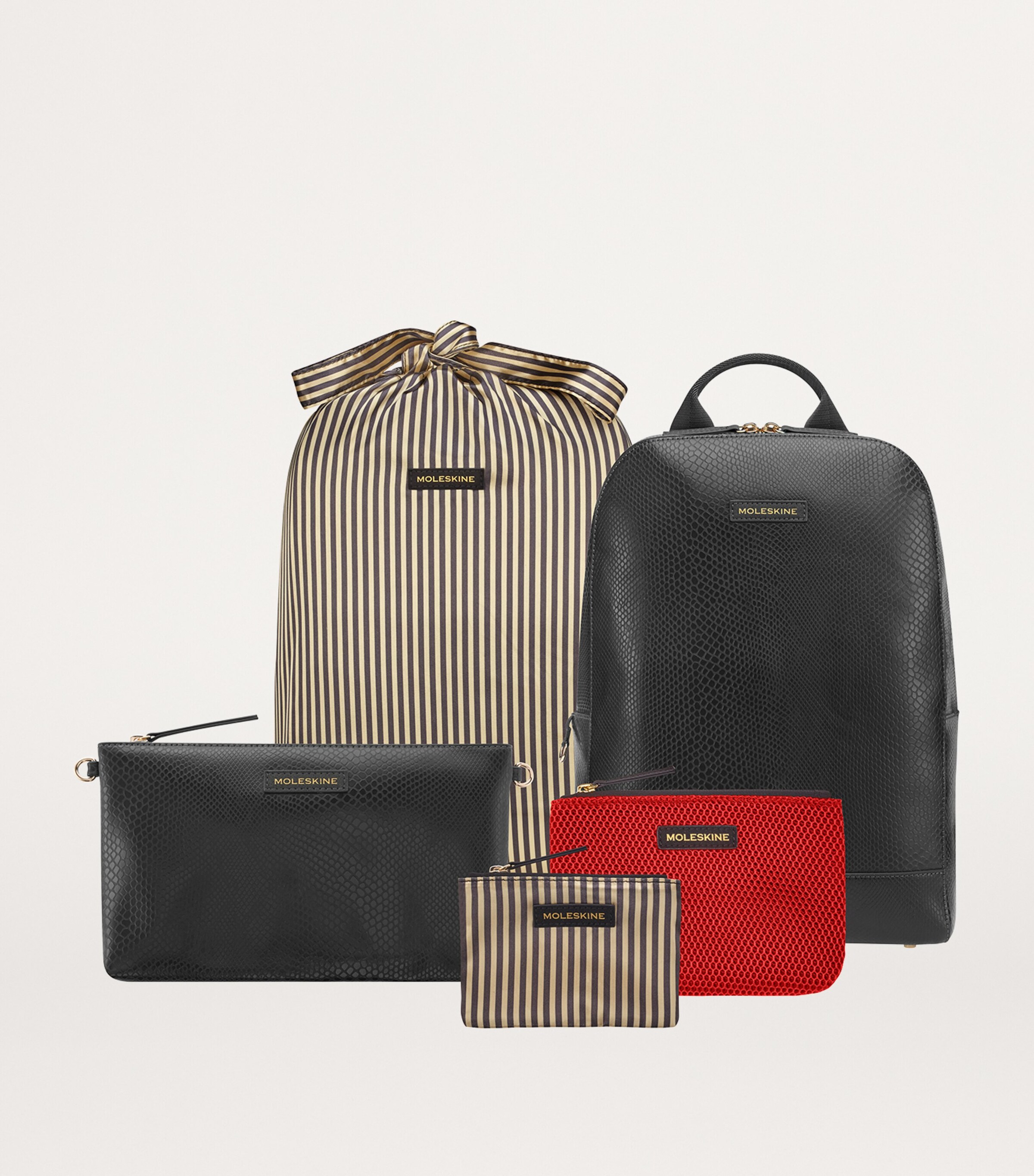 Vegan Leather Precious & Ethical Backpack BLACK Image 8