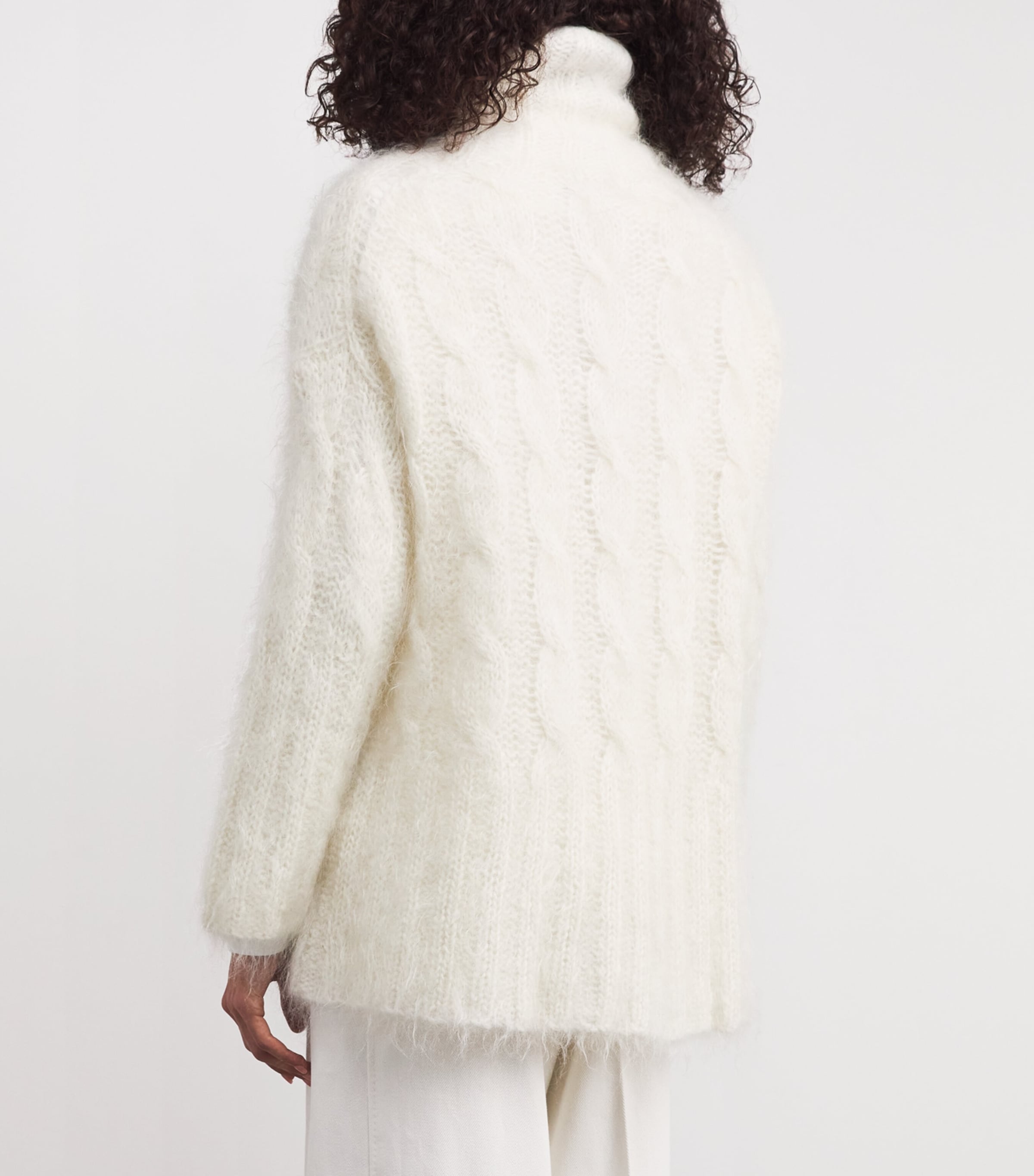 Mohair-Blend Fortin Sweater WAX Image 4