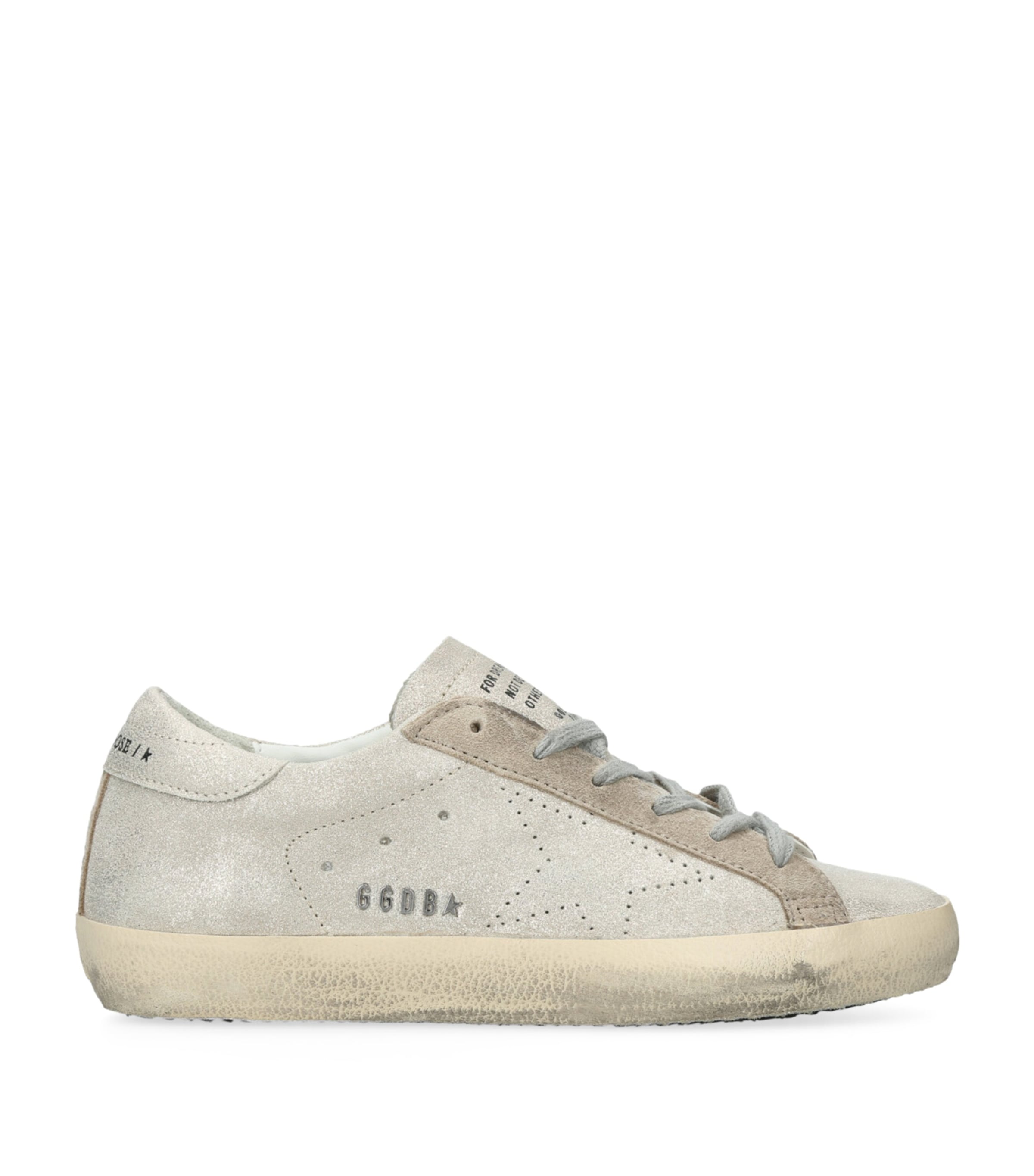 Golden Goose Suede Super Star Sneakers In Multi
