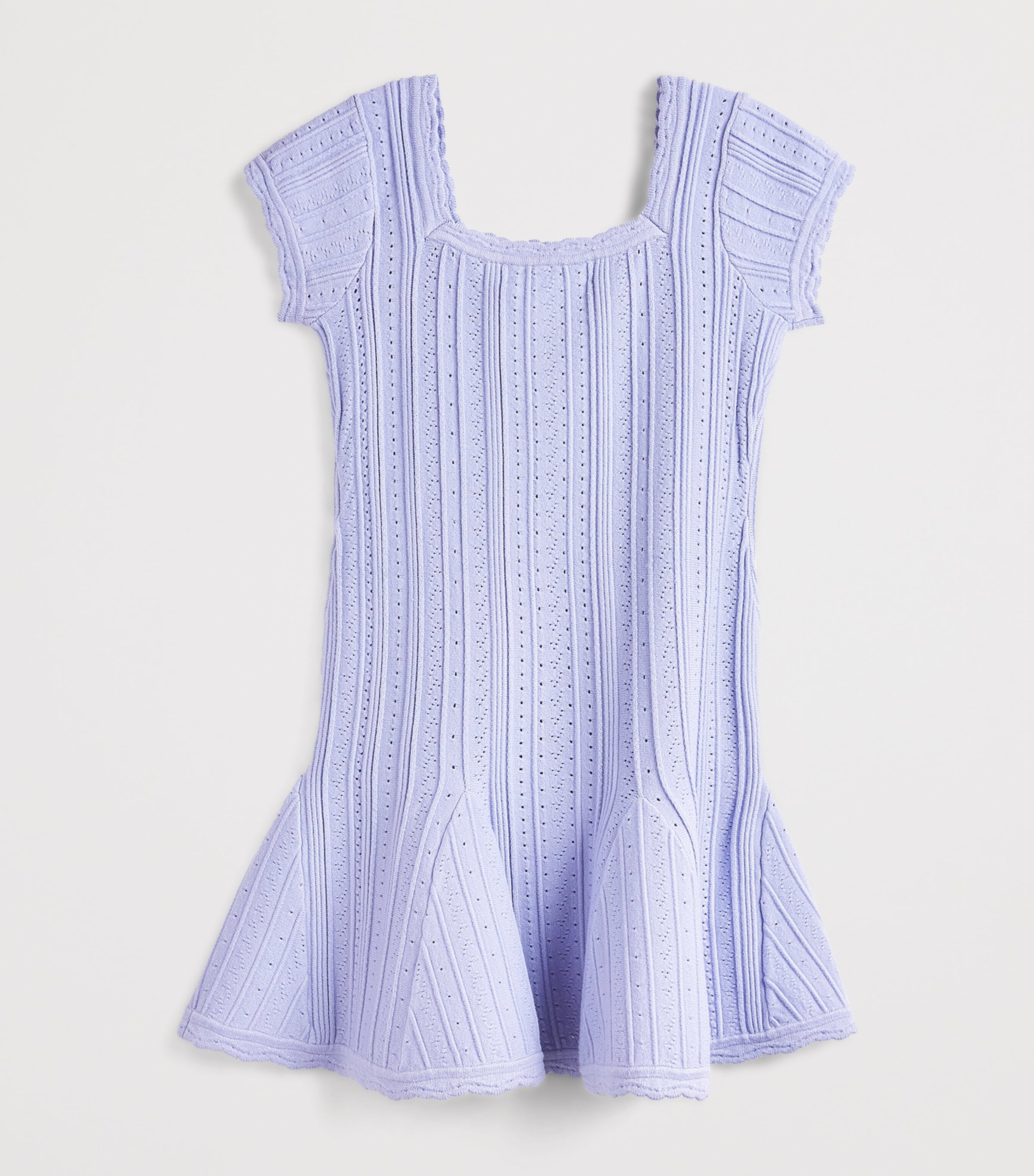 LoveShackFancy Pointelle Daffron Dress (7-14 Years) Moowamoonwash Image 2