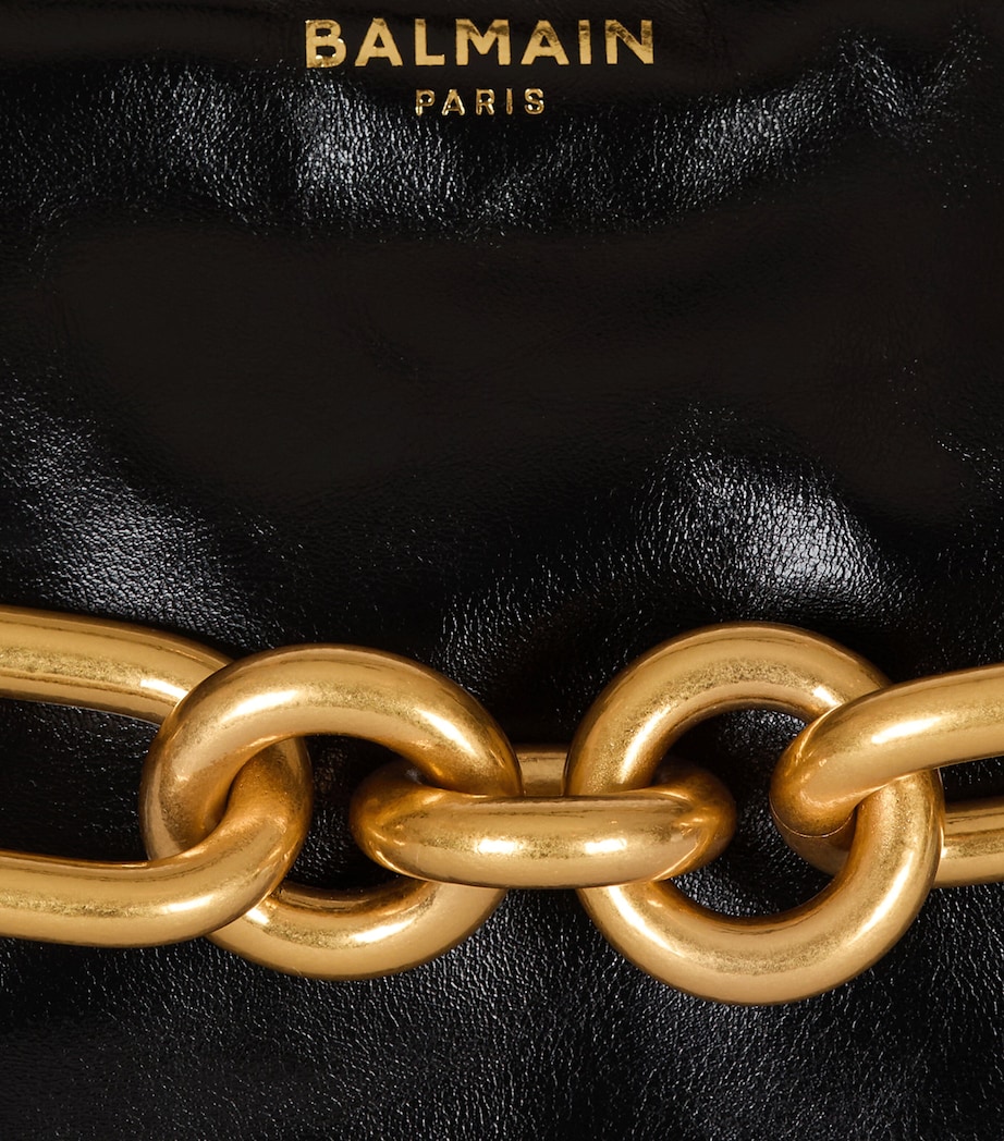 Medium Leather Sync Shoulder Bag 0PA NOIR Image 4