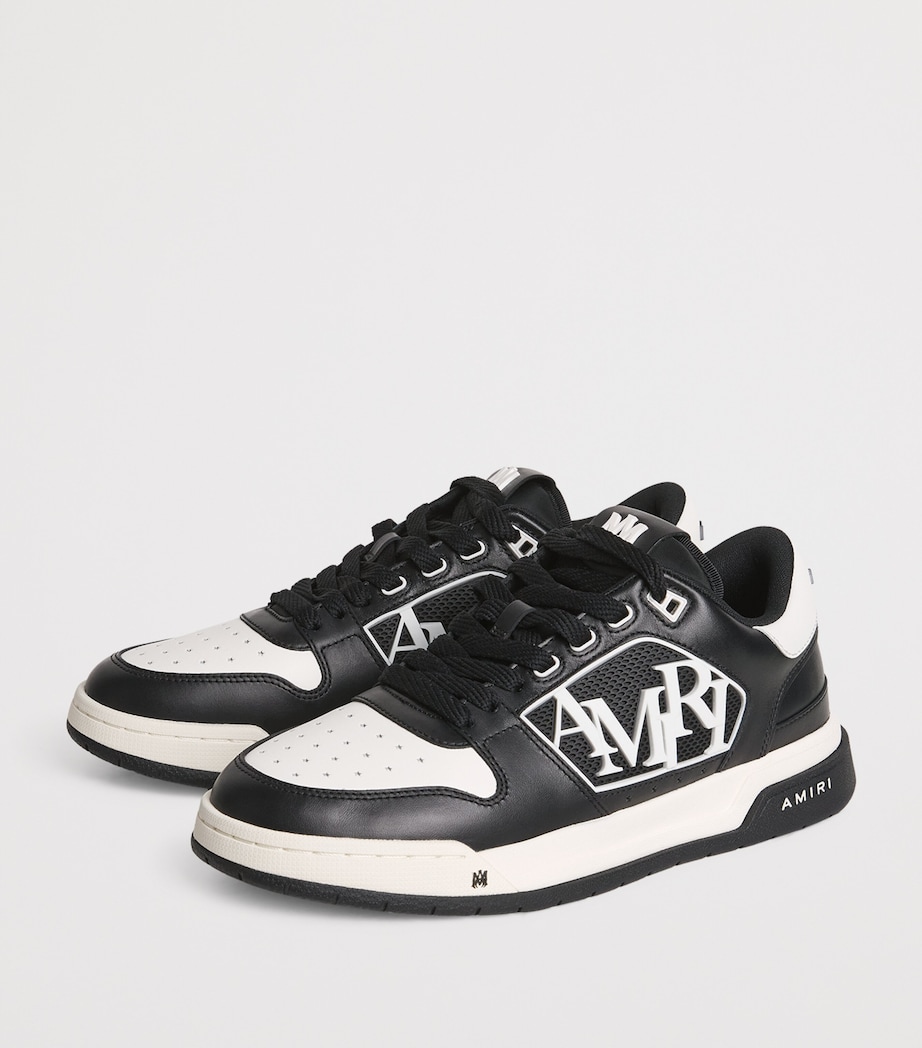 AMIRI Classic Low-Top Sneakers Black White Image 3