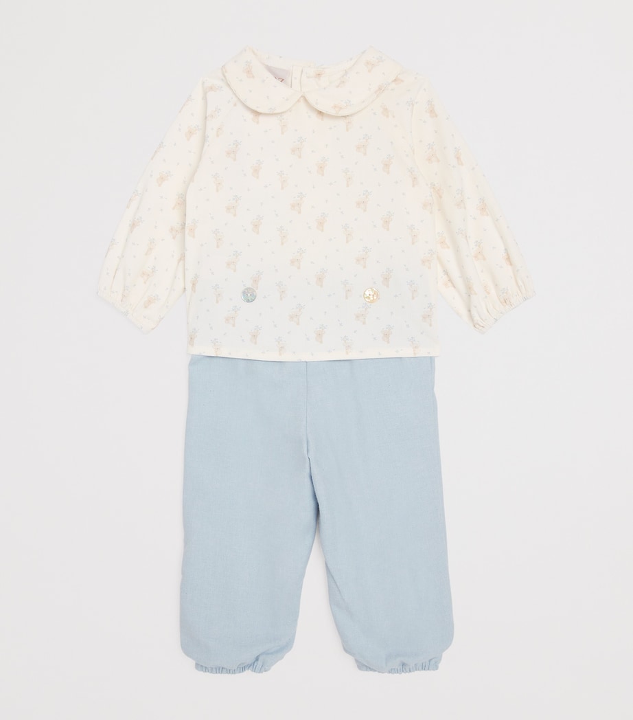 Cotton Koala Blouse and Trousers Set (9 Months) 25 T2003 Image 3