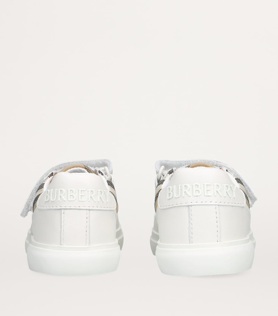 Leather Noah Sneakers WHITE/COMB Image 2