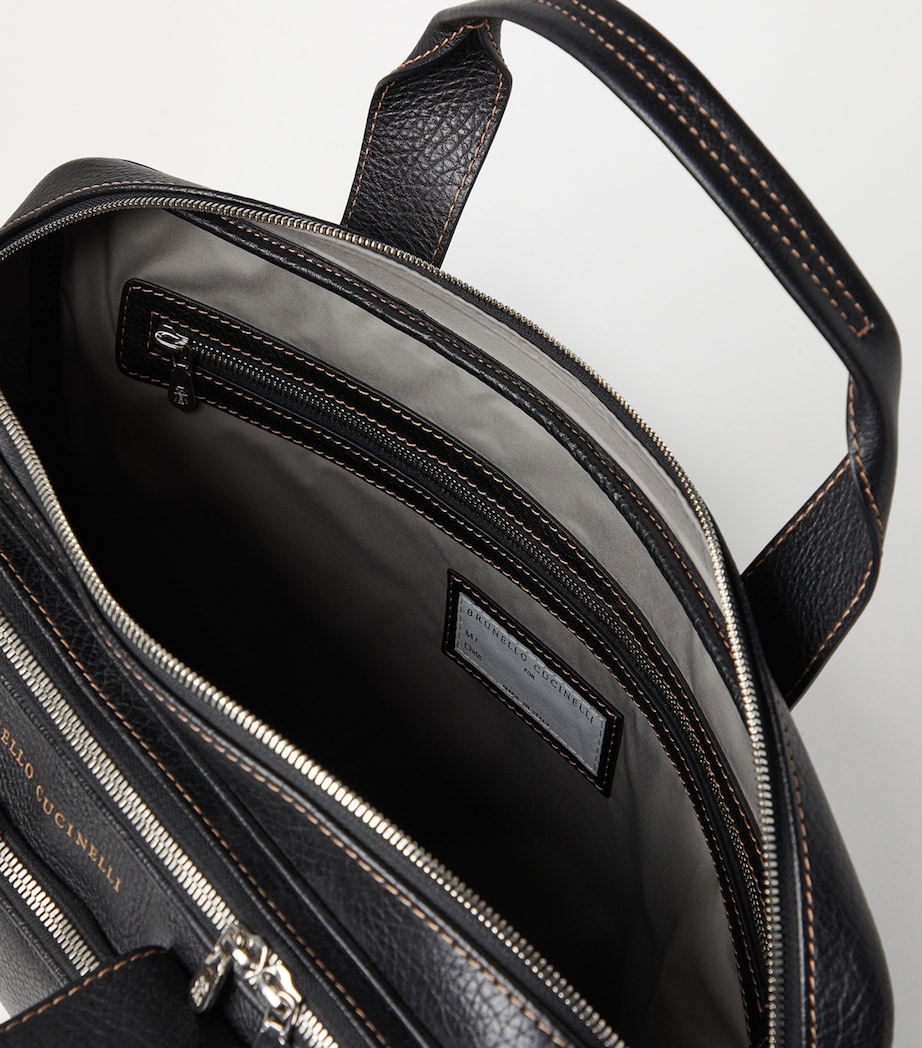 Grained Calfskin Messenger Bag C101 Image 4