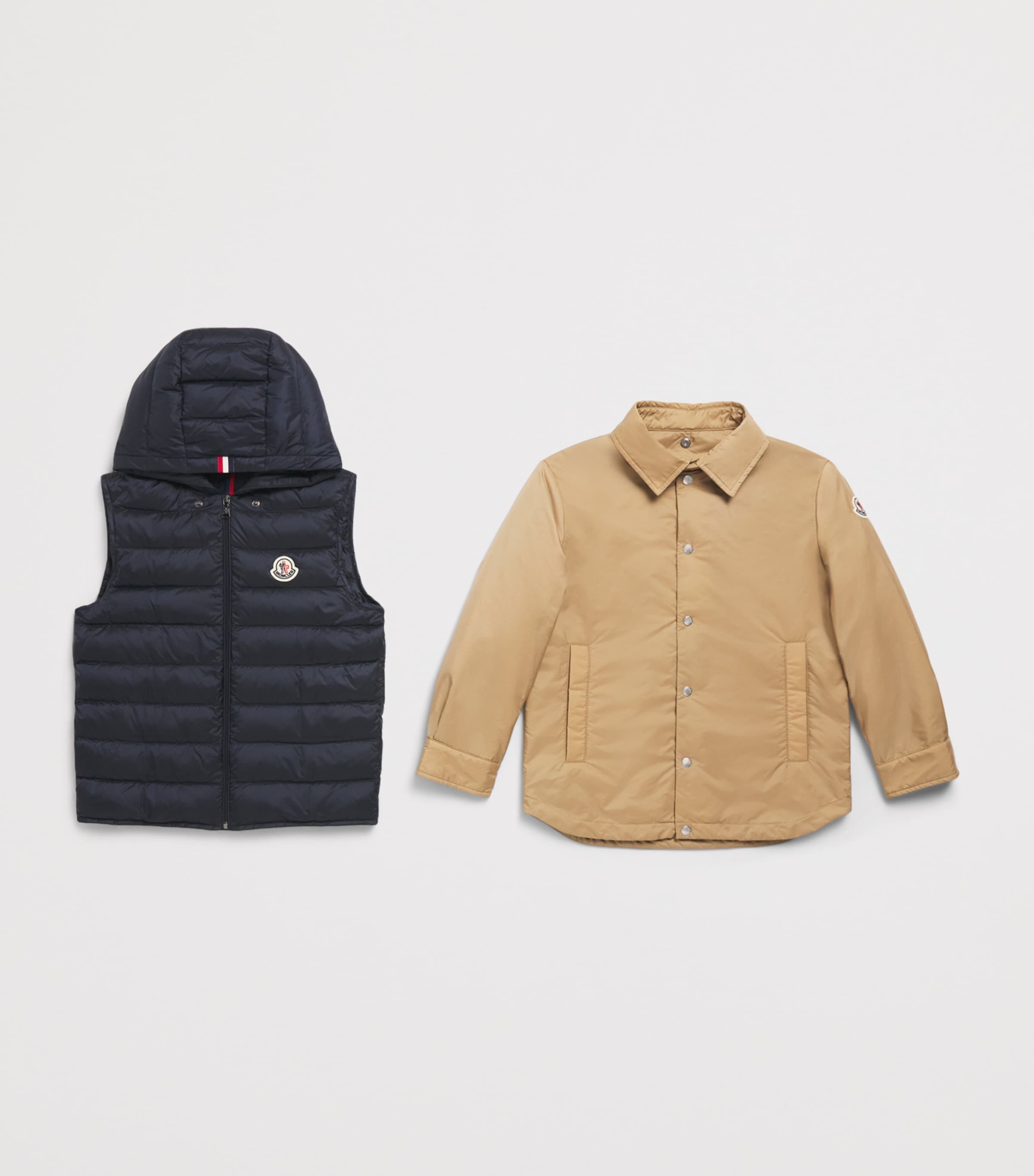 Moncler Enfant Down Adil Shirt Jacket (8-10 Years) Image 3