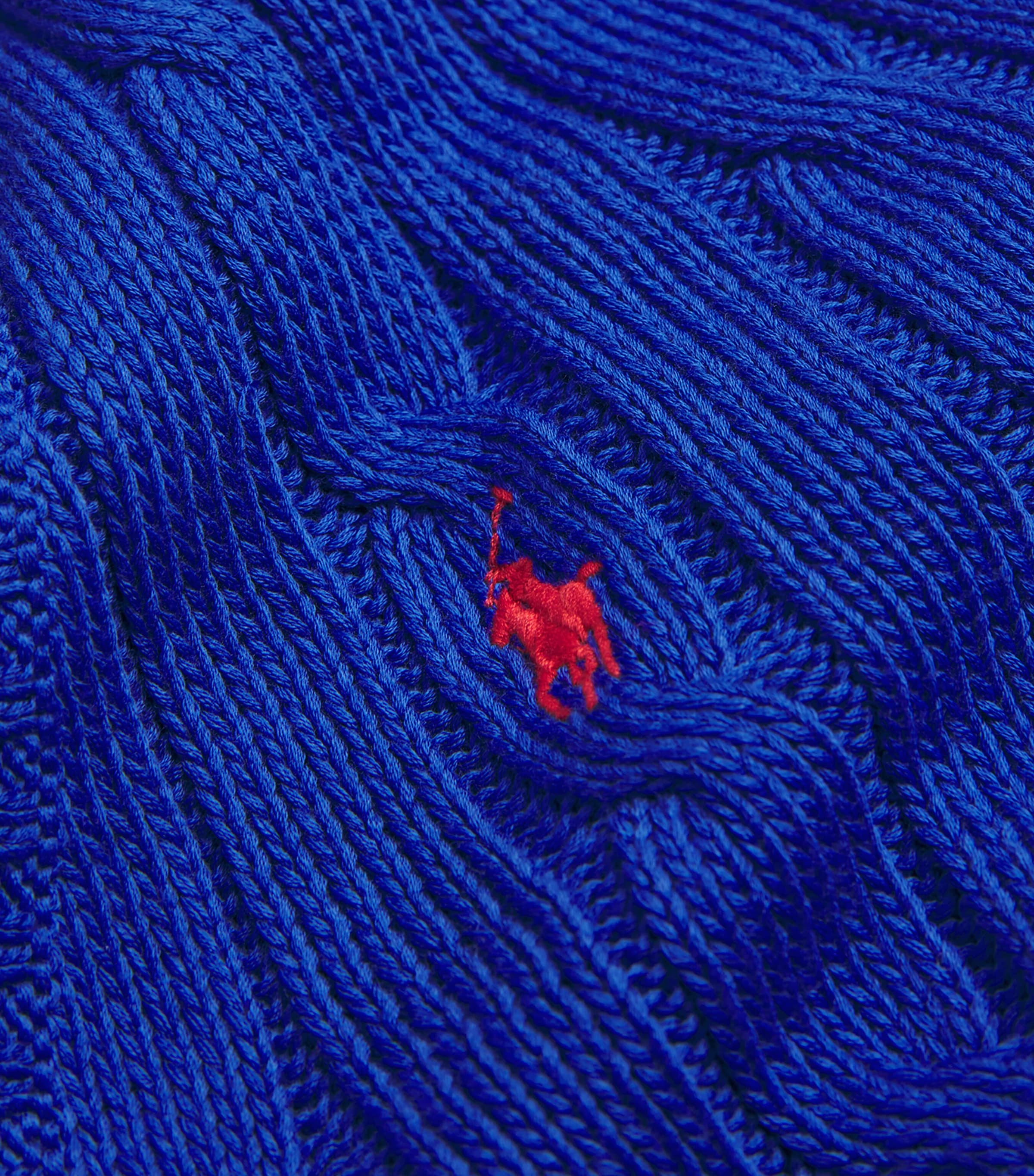 Cable-Knit Kimberley Sweater BLUE Image 5