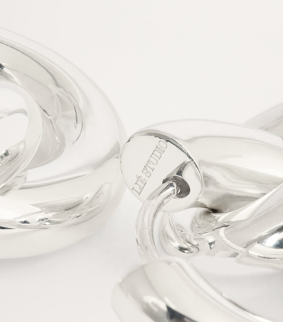 Sterling Silver The Esther Earrings SILVER Image 6