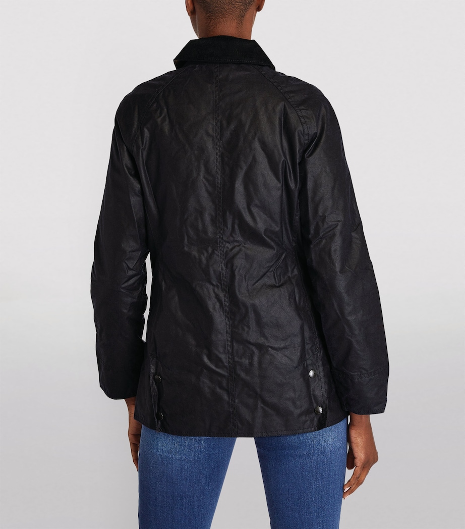 Beadnell Waxed Jacket NAVY Image 4