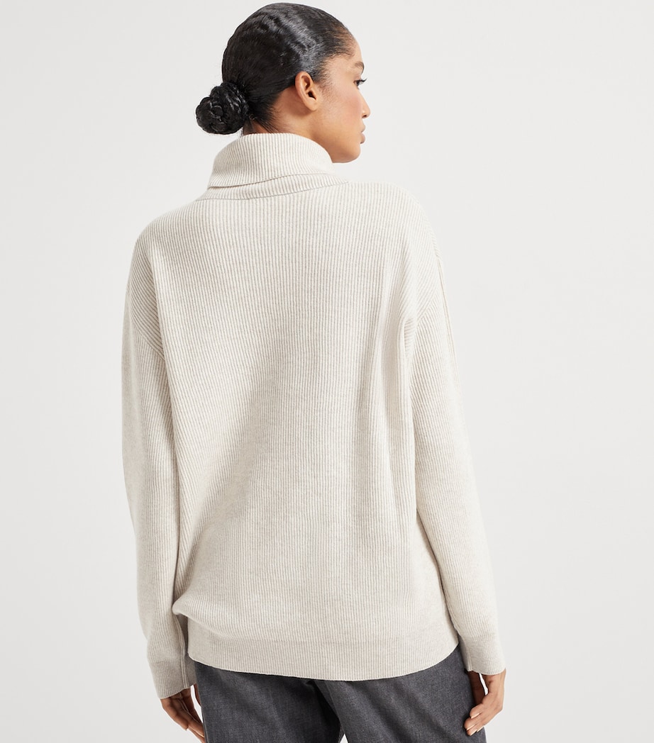 Cashmere High-Neck Sweater C9276 Image 3