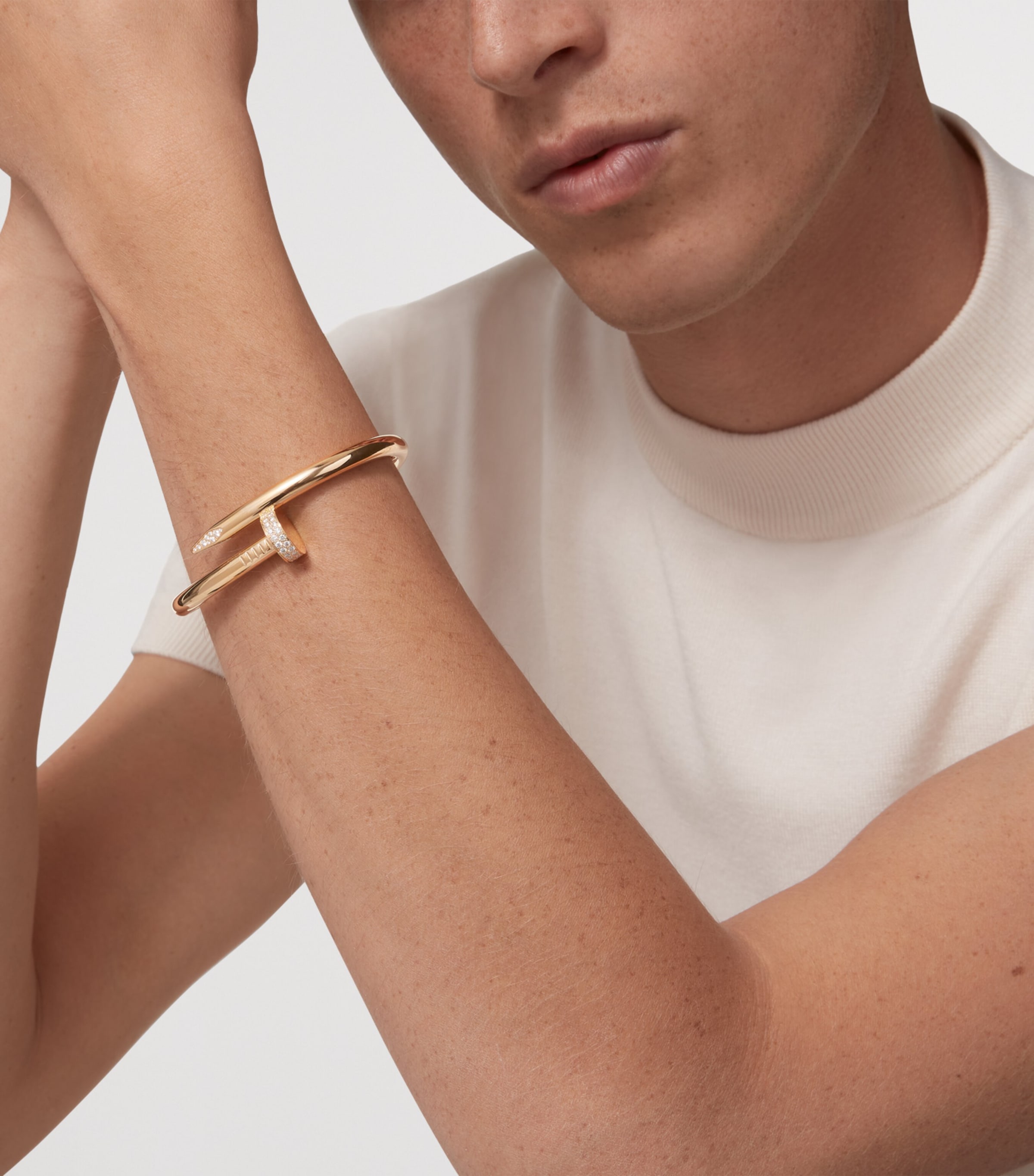 Cartier Yellow Gold and Diamond Juste Un Clou Bracelet Yellow Gold Image 2