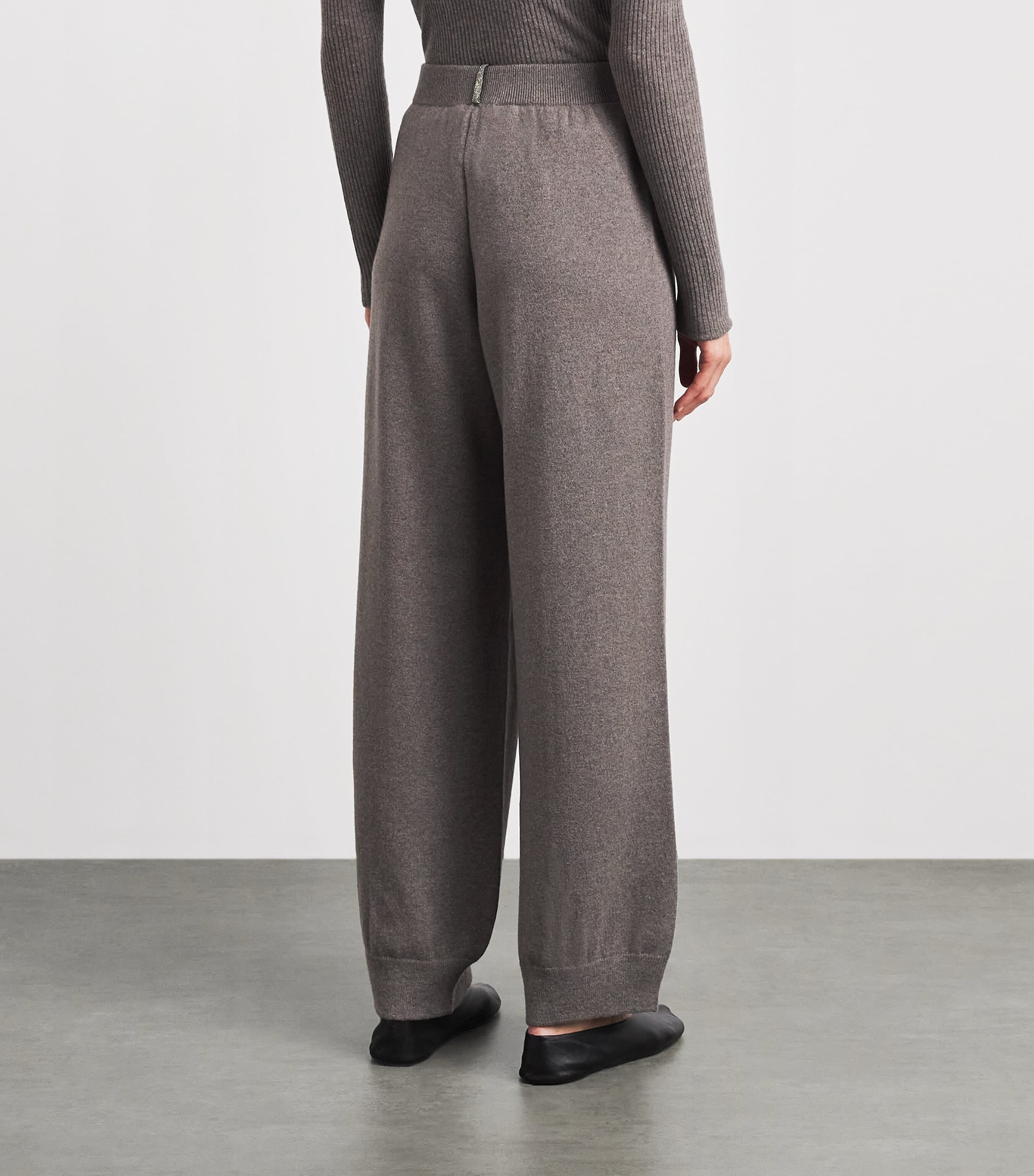 Fabiana Filippi Womens Virgin Wool-Silk-Cashmere Sweatpants Falco Image 5