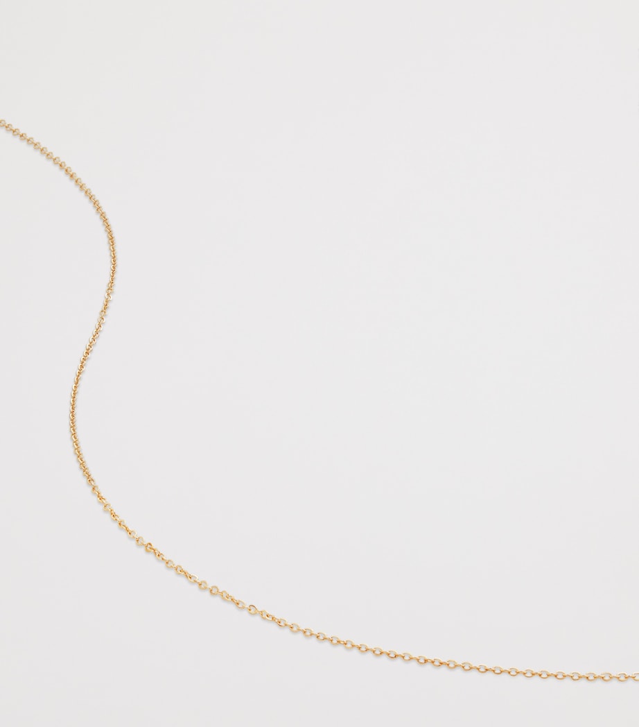 Monica Vinader Yellow Gold Chain Necklace Solid Gold Image 2