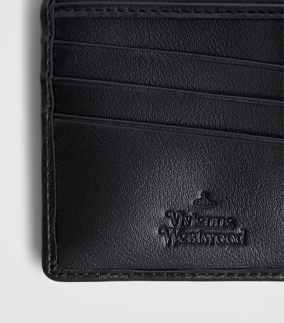 Vivienne Westwood Orb Billfold Wallet Dark Blue Image 3