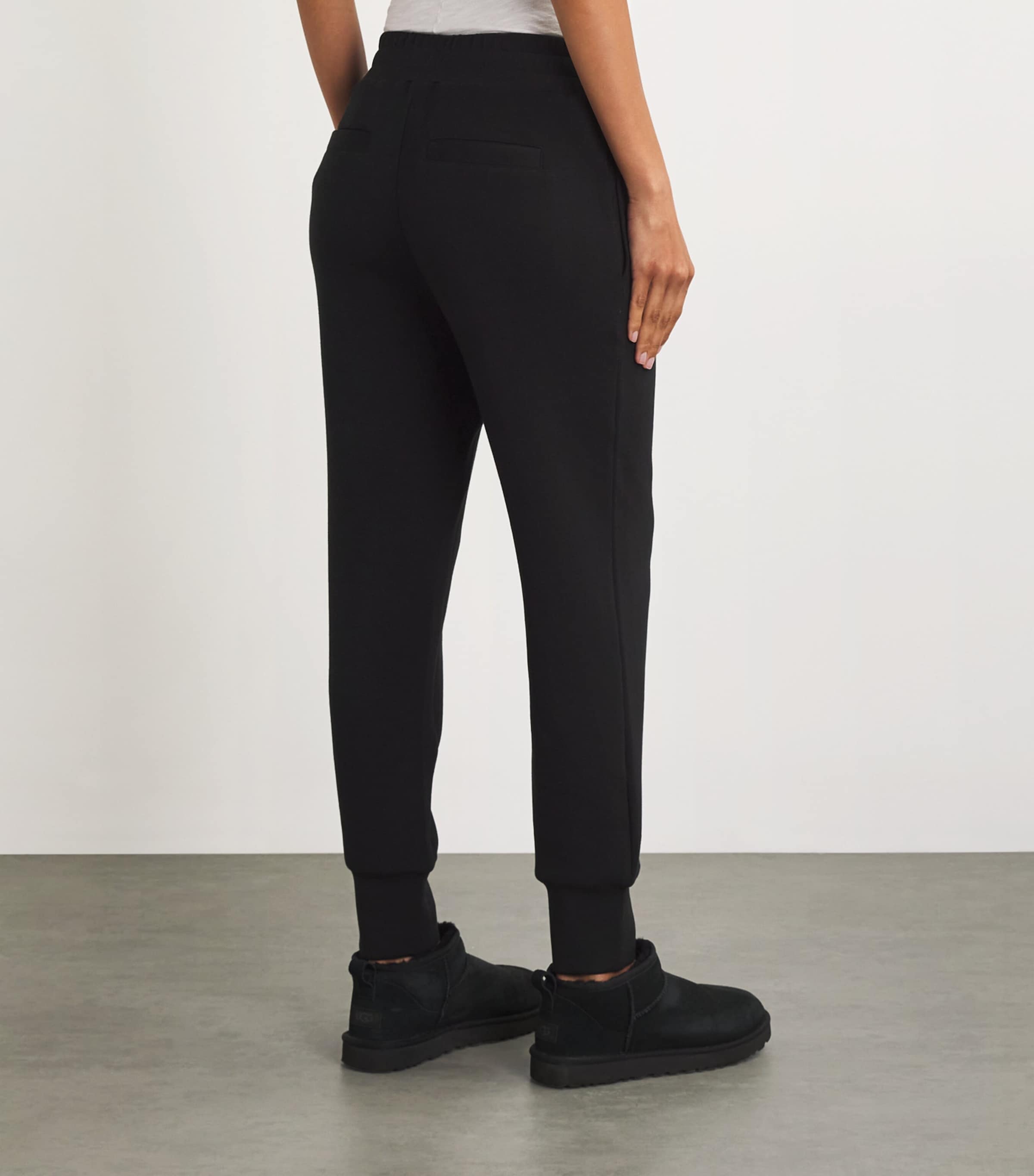 Varley Womens The Slim Cuff Sweatpants Black Image 4