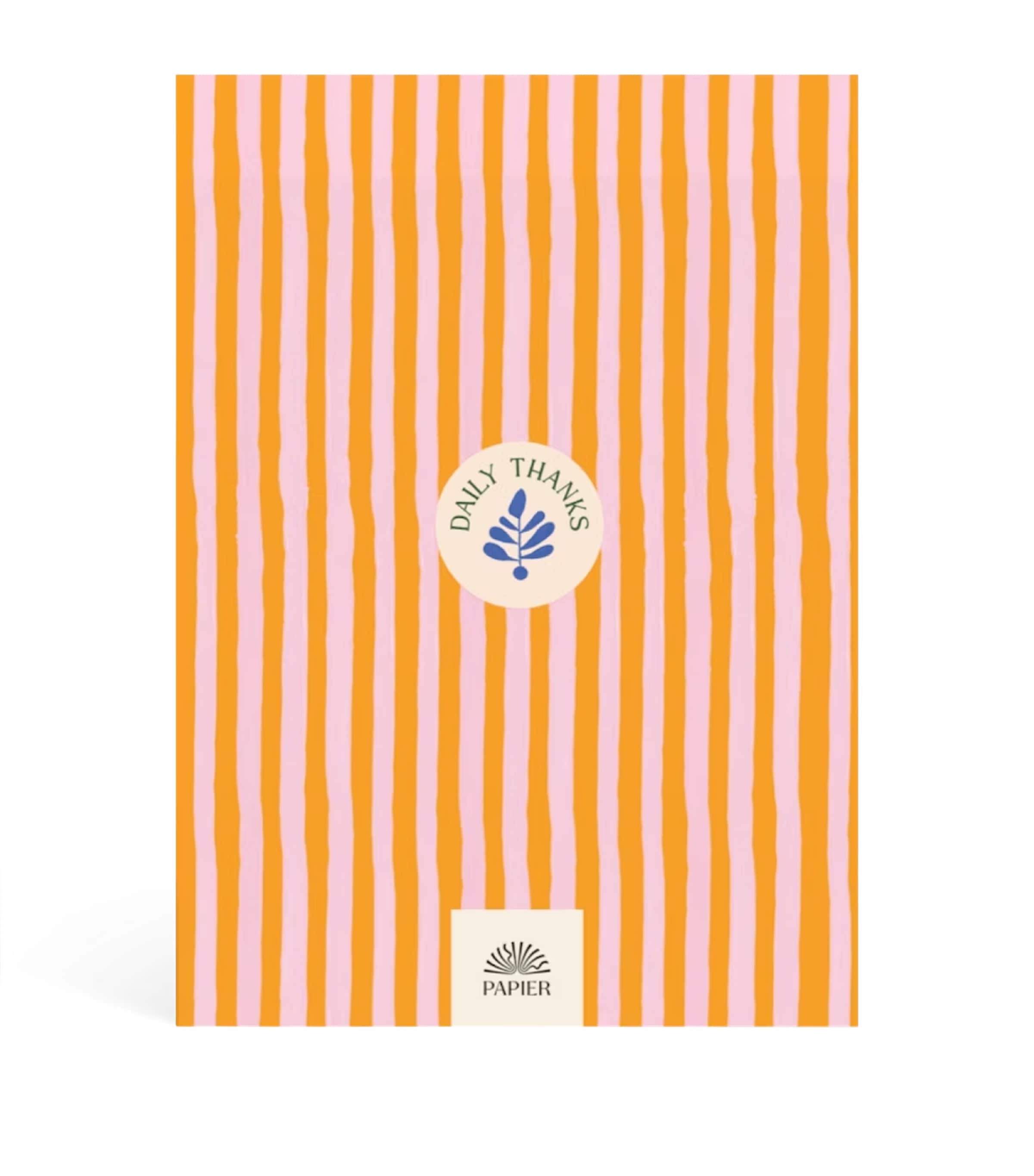 Papier Stay Grounded Gratitude Journal Orange Image 3