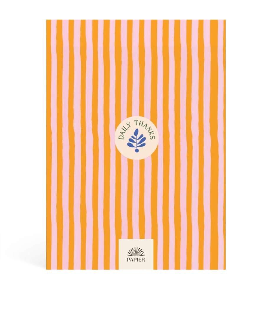 Papier Stay Grounded Gratitude Journal Orange Image 3