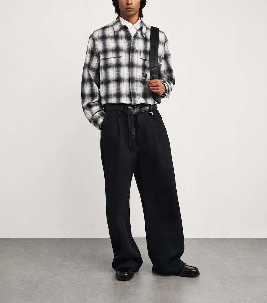 Wide-Leg Jeans BLACK Image 2