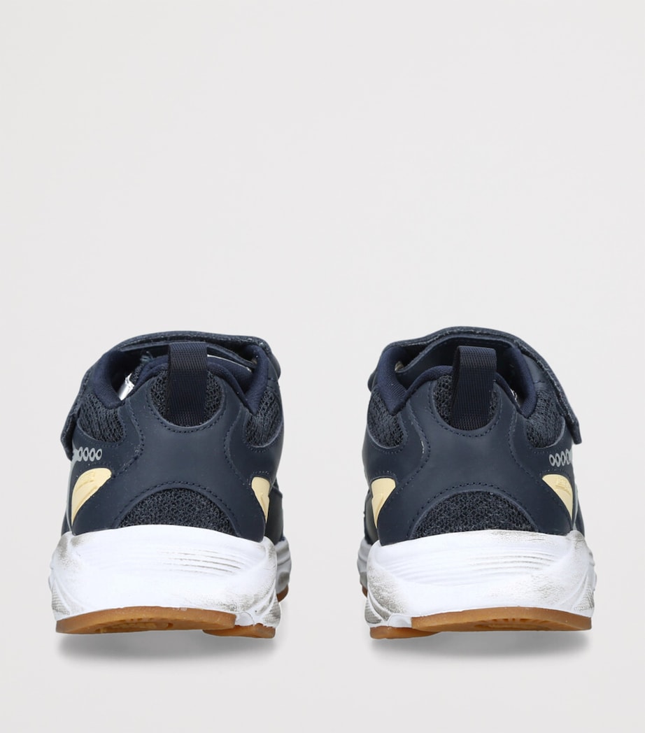 Golden Goose Leather Lightstar Sneakers Navy Image 2