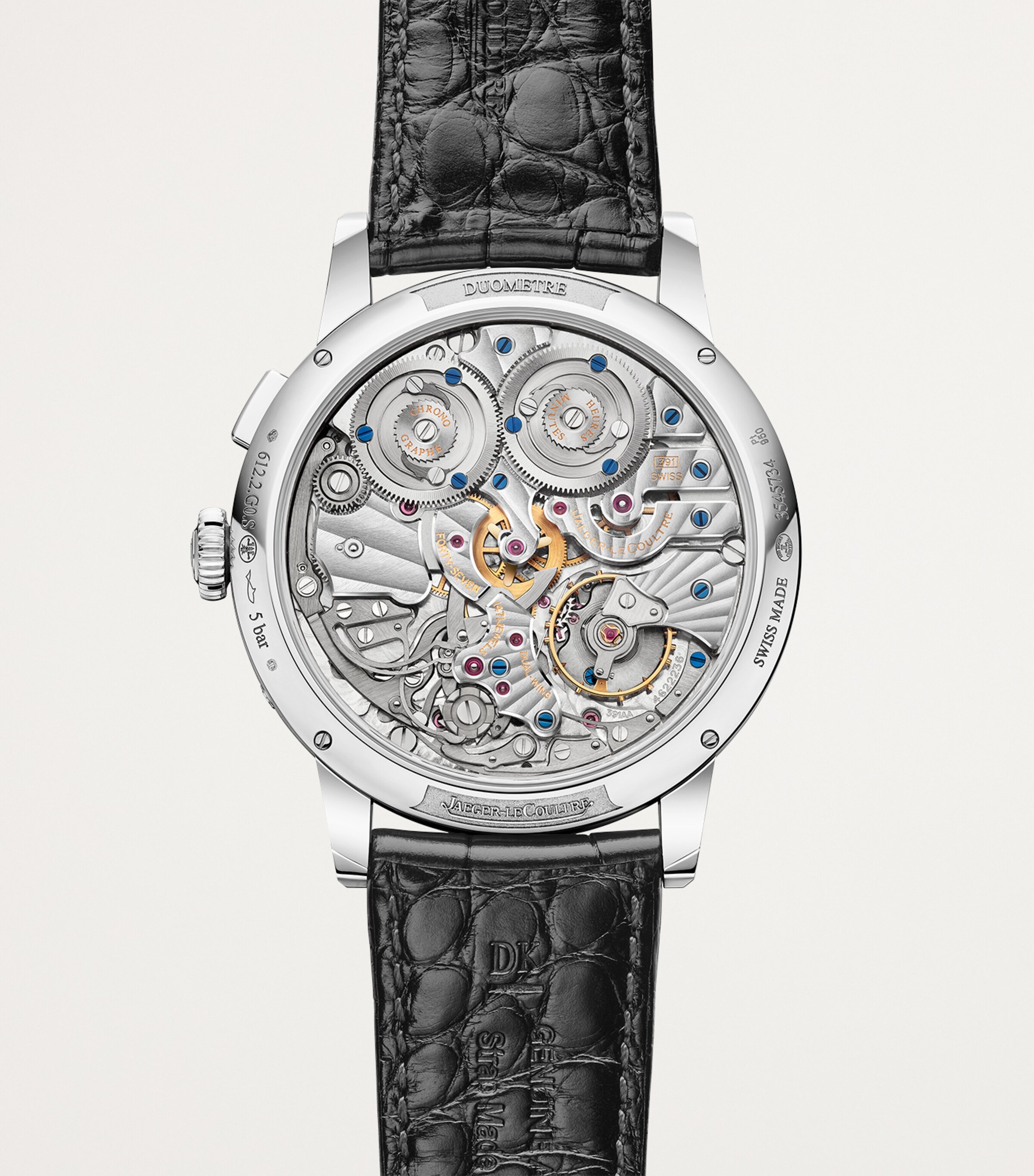 Jaeger-LeCoultre Platinum Duometre Chronograph Moon Watch 42.5mm Platinum Image 5