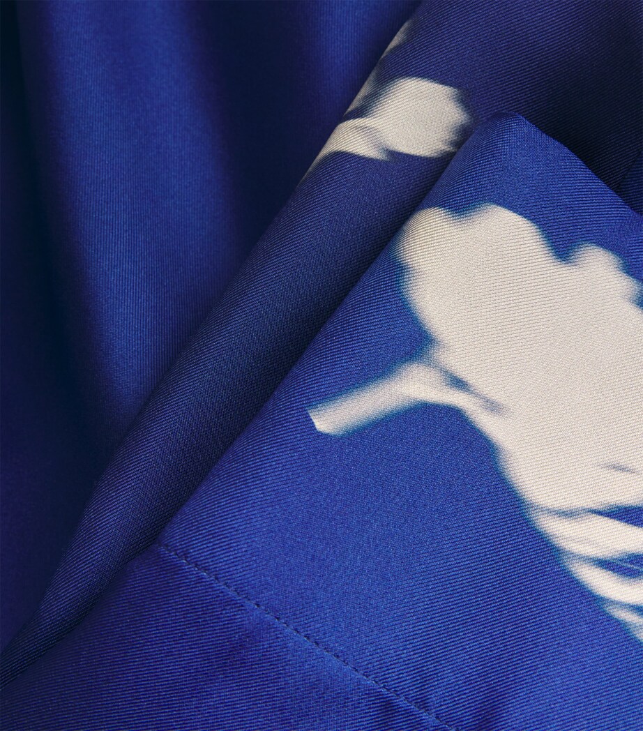 MM Womens Silk Eraclea Shirt China Blue Image 5