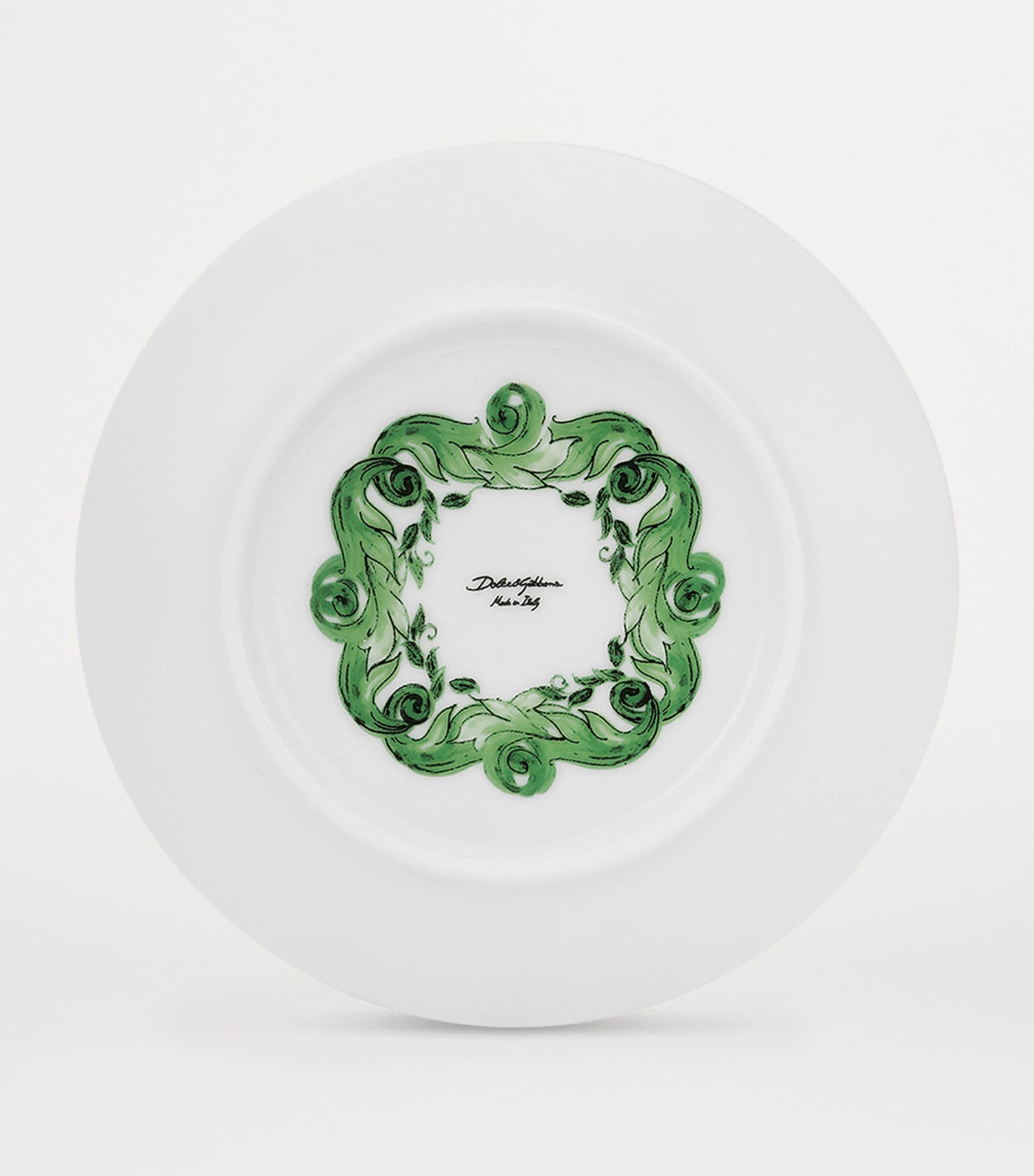 Set of 2 Bread Plates (17cm) UV001-VERDE MAIOLICA Image 4