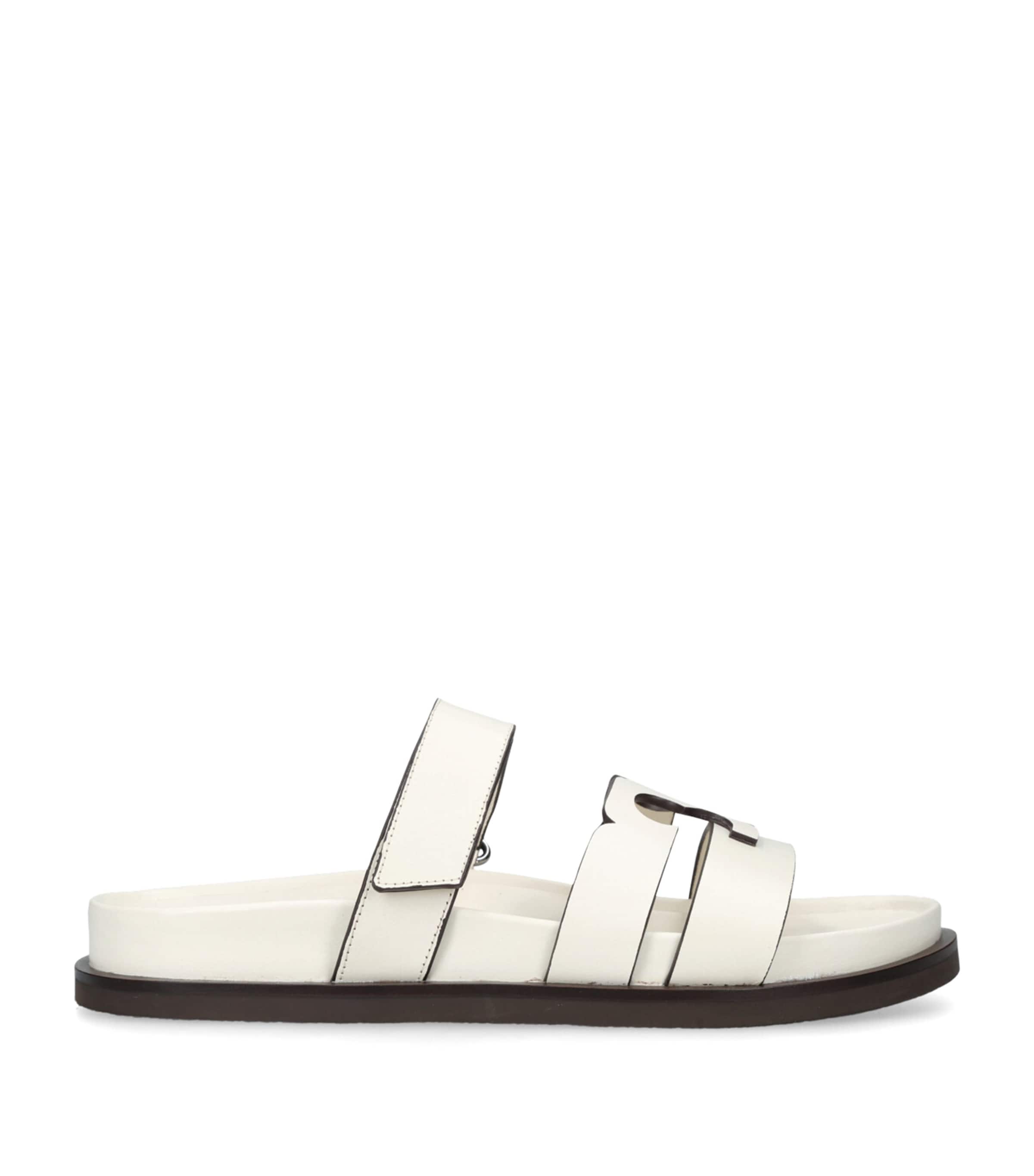Shop Tory Burch Leather Ines Sport Slides