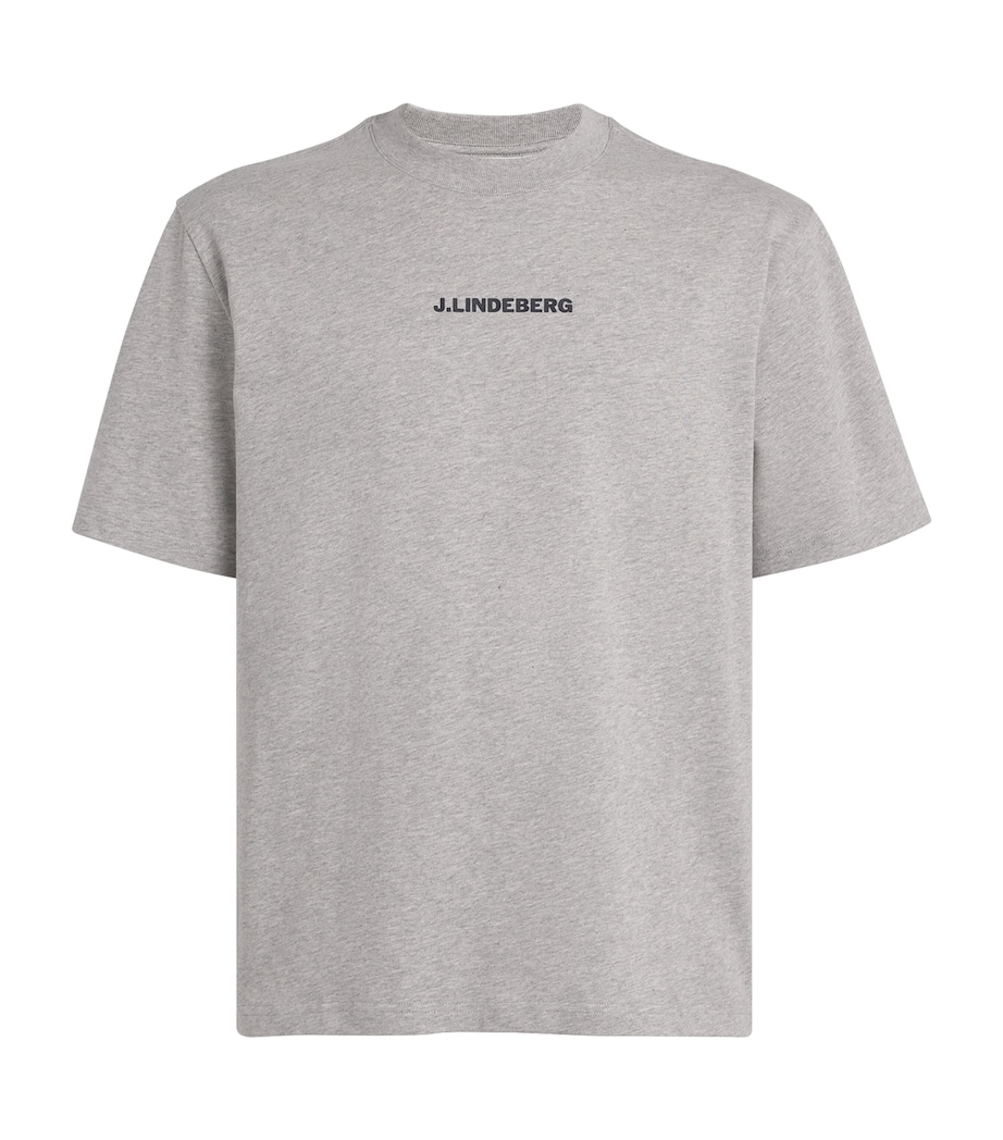 Cotton Logo Hale T-Shirt U199 LIGHT GREY Image 1