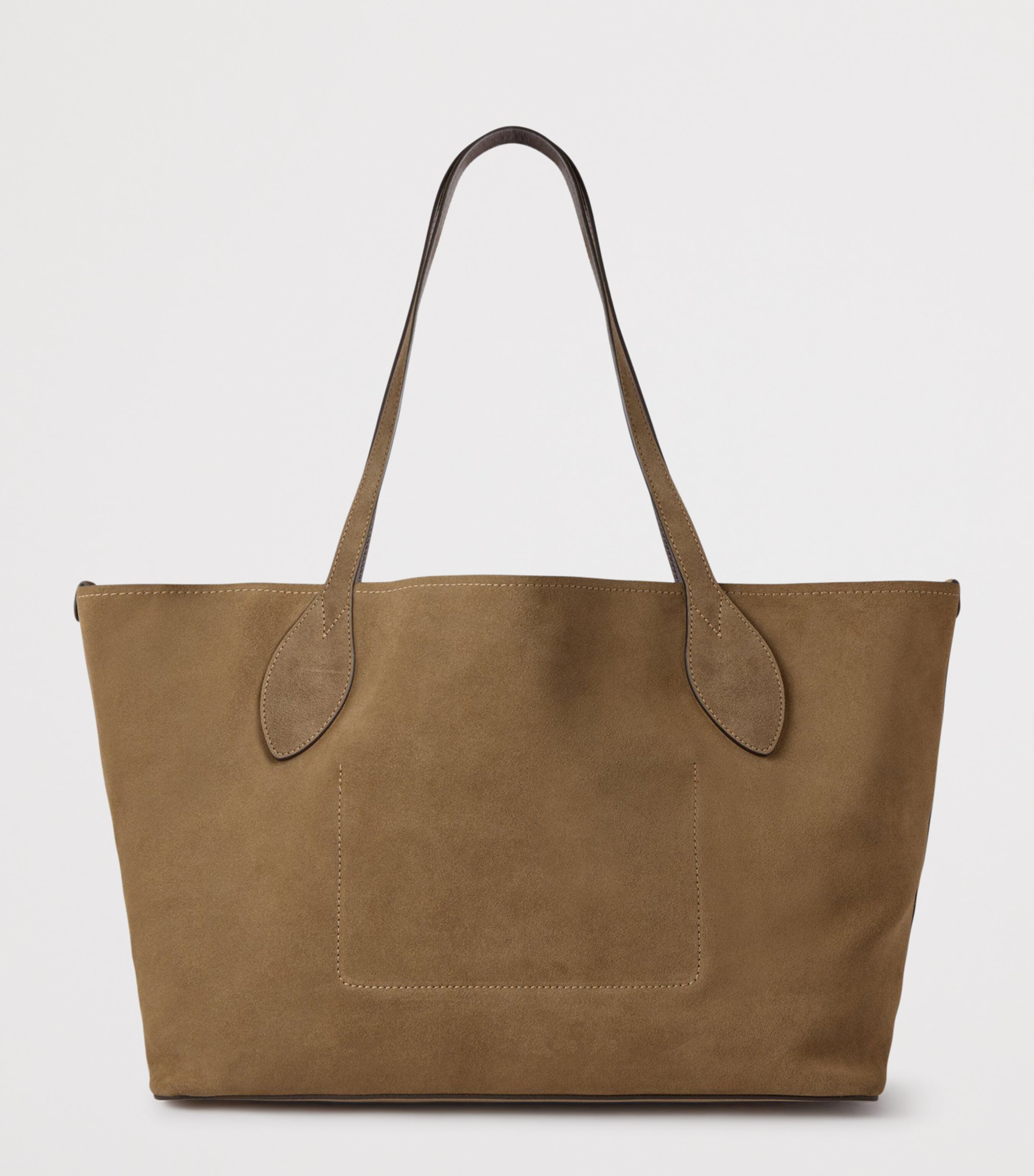 Suede Tree Tote Bag SALCOMBE SAND Image 3