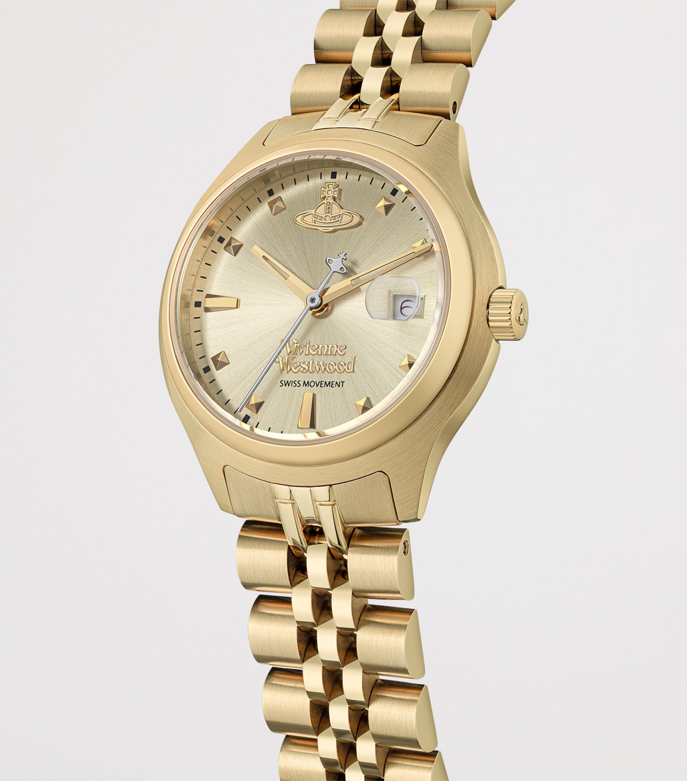 Vivienne Westwood Stainless Steel Little Camberwell Watch 29mm Chmpgne Gld Image 2