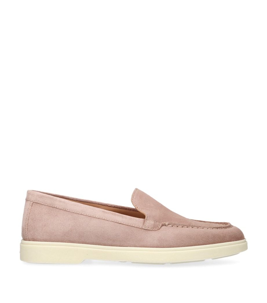 Suede Detroit Loafers PALE PINK Image 1