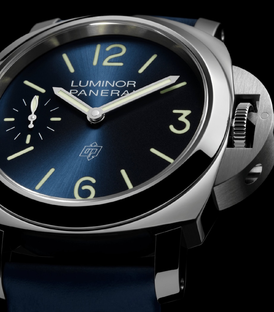 Panerai Stainless Steel Luminor Watch 44mm Blue Image 3