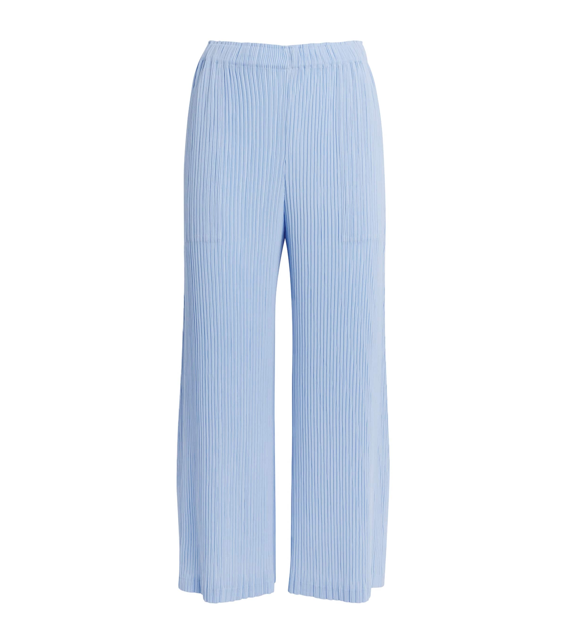 Issey Miyake Blue Thicker Bottoms 2 Trousers In Blue