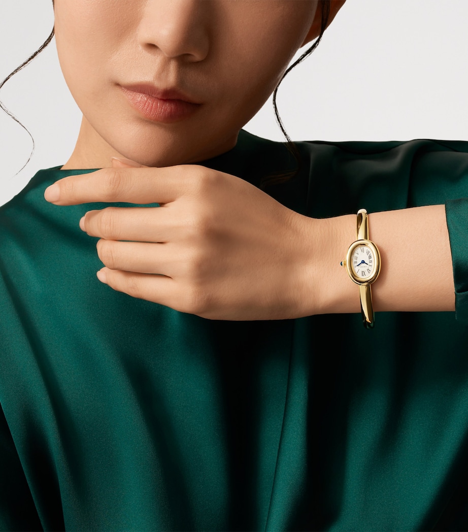 Mini Yellow Gold Baignoire Watch 18.7mm (Size 17) YELLOW GOLD Image 2