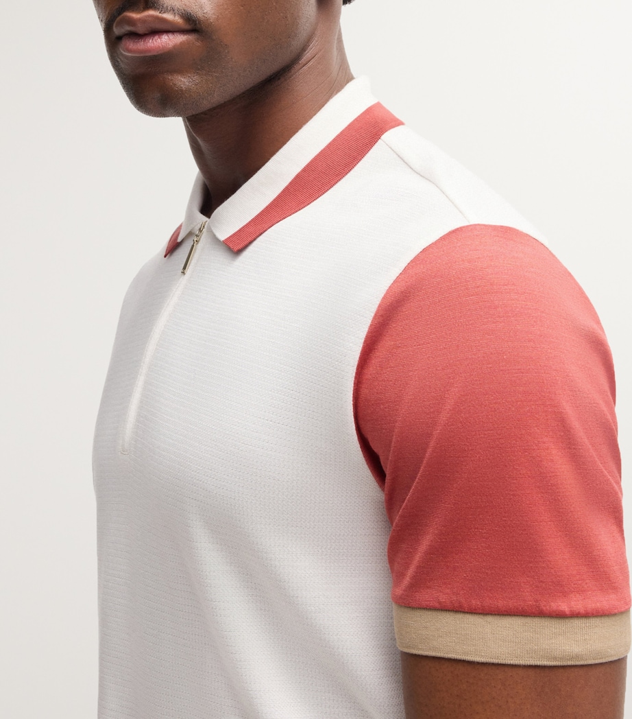 Cotton-Silk Polo Shirt 118 Image 4