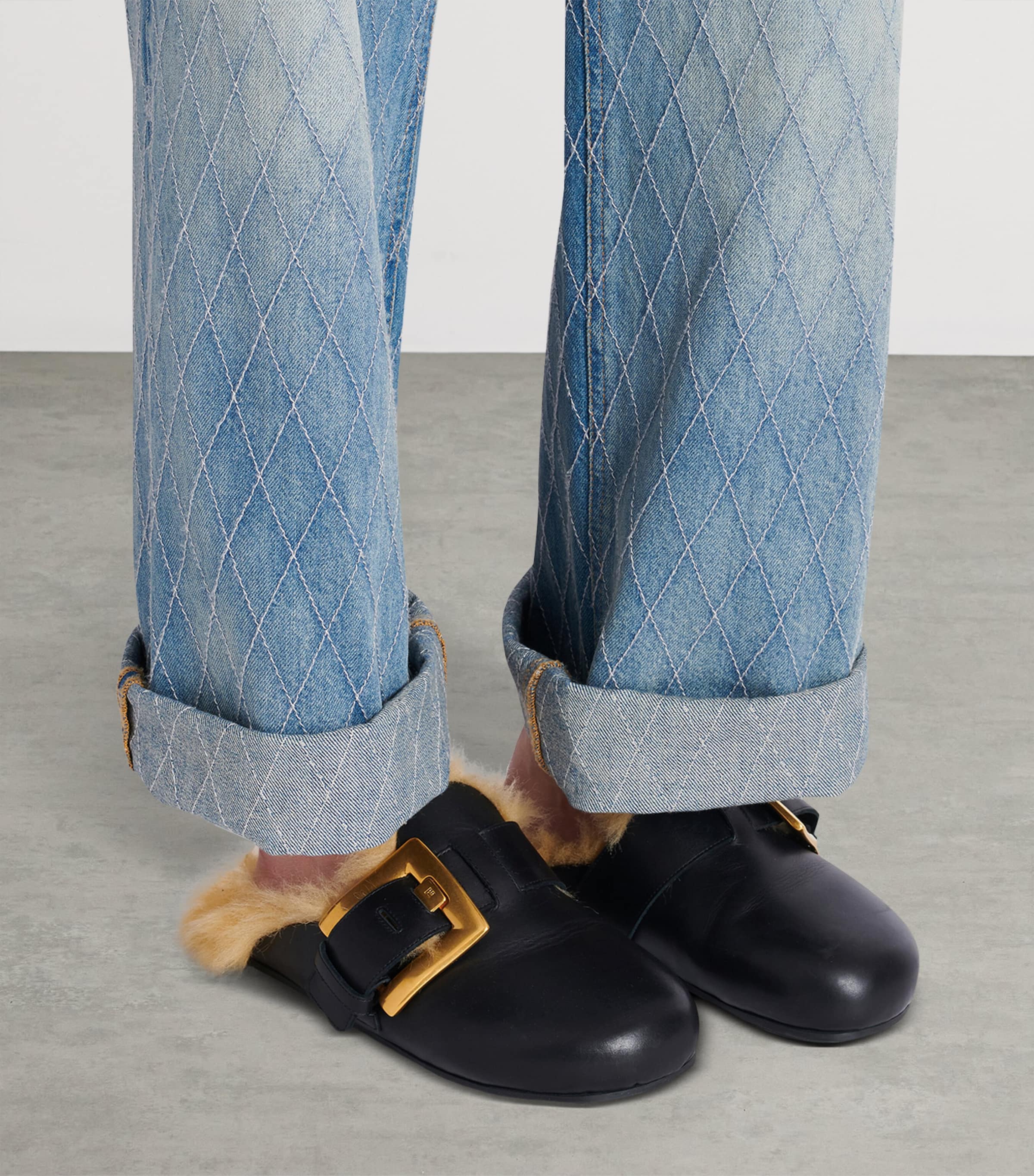 Leather Anthem Clogs 0PA NOIR Image 2