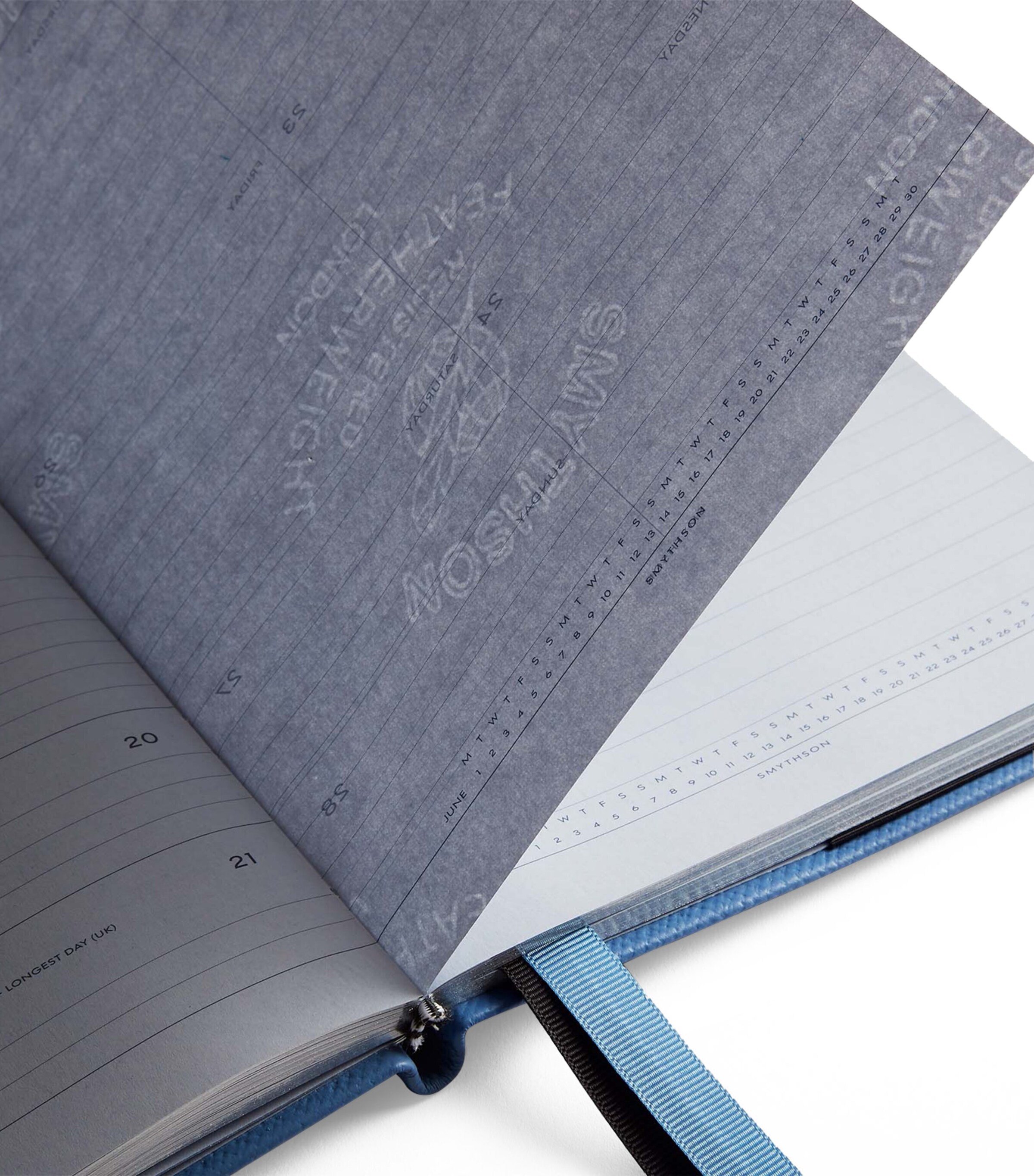 Leather Soho Planner NILE BLUE SS21 Image 3