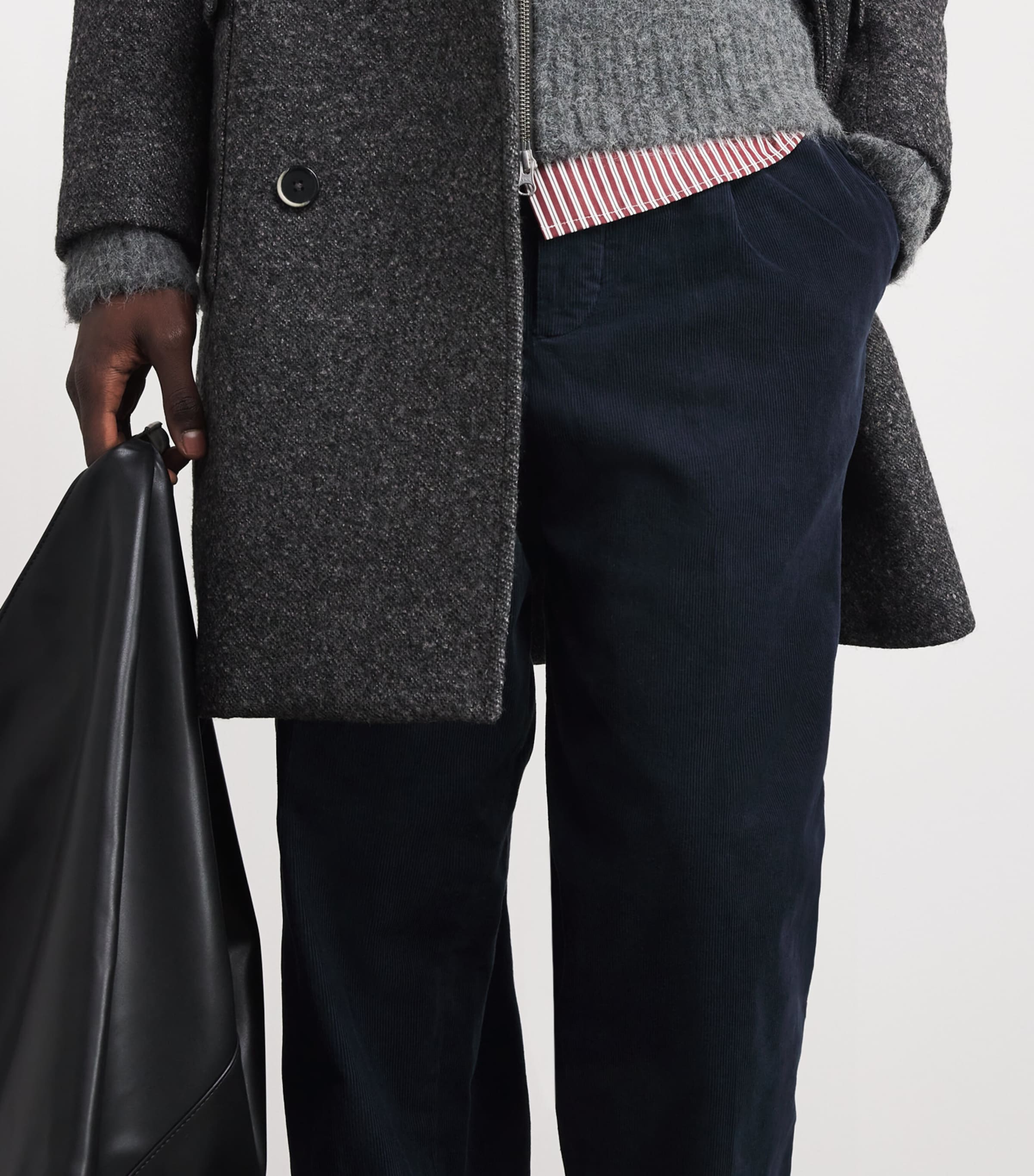 Cotton Corduroy Hermann Chinos DARK NAVY Image 6