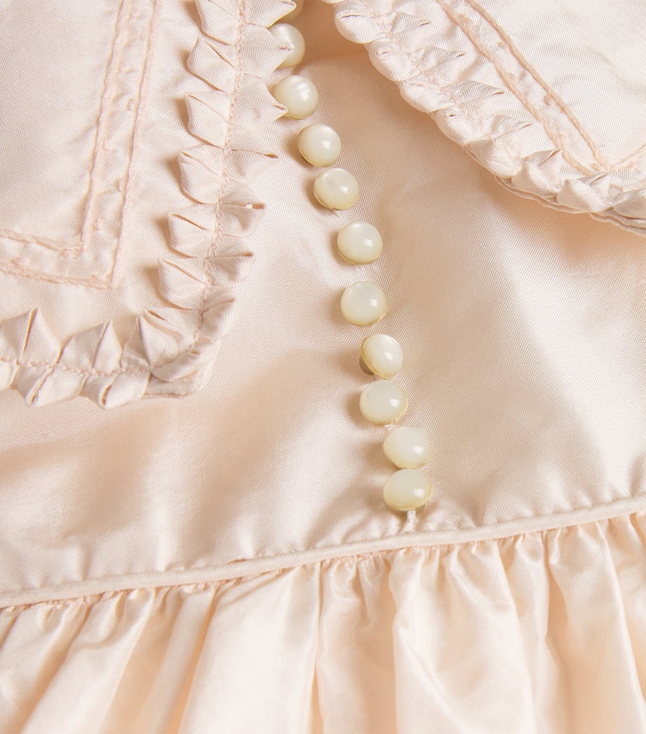 x Historic Royal Palaces Silk Dress PINK Image 3