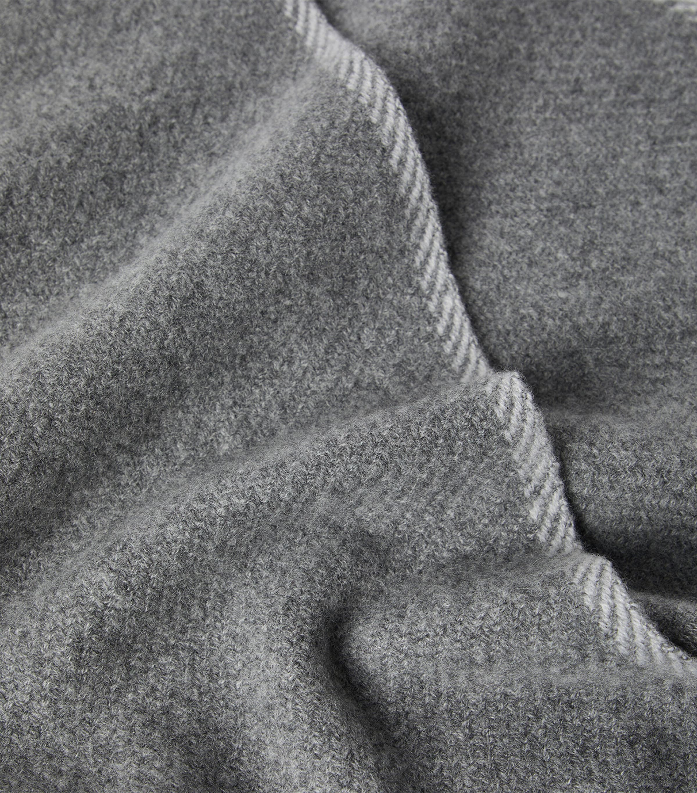 Cashmere Diagonal Scarf C078A Image 4