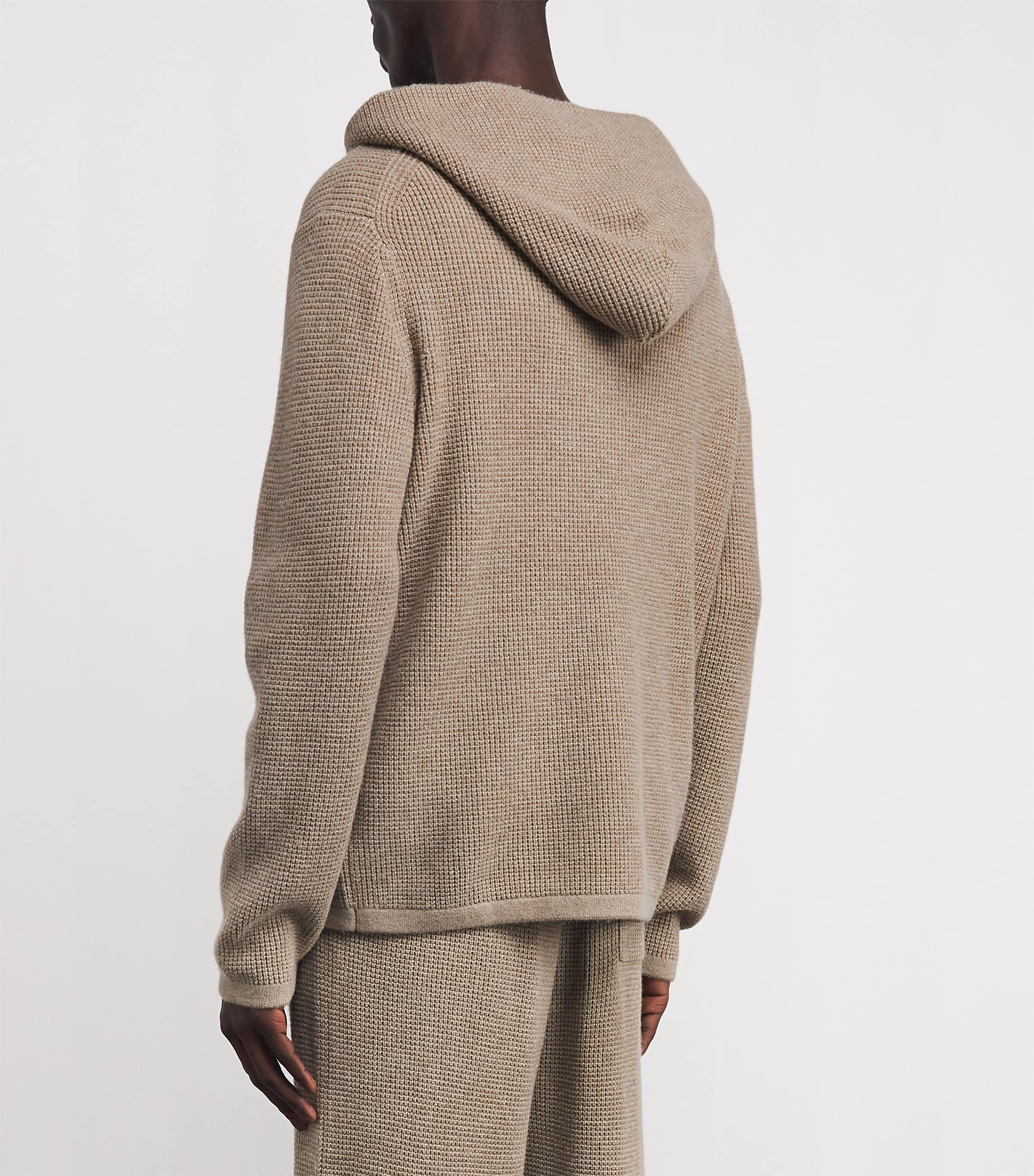 Merino-Cashmere-Blend Ojai Hoodie MOJAVE SAND Image 4