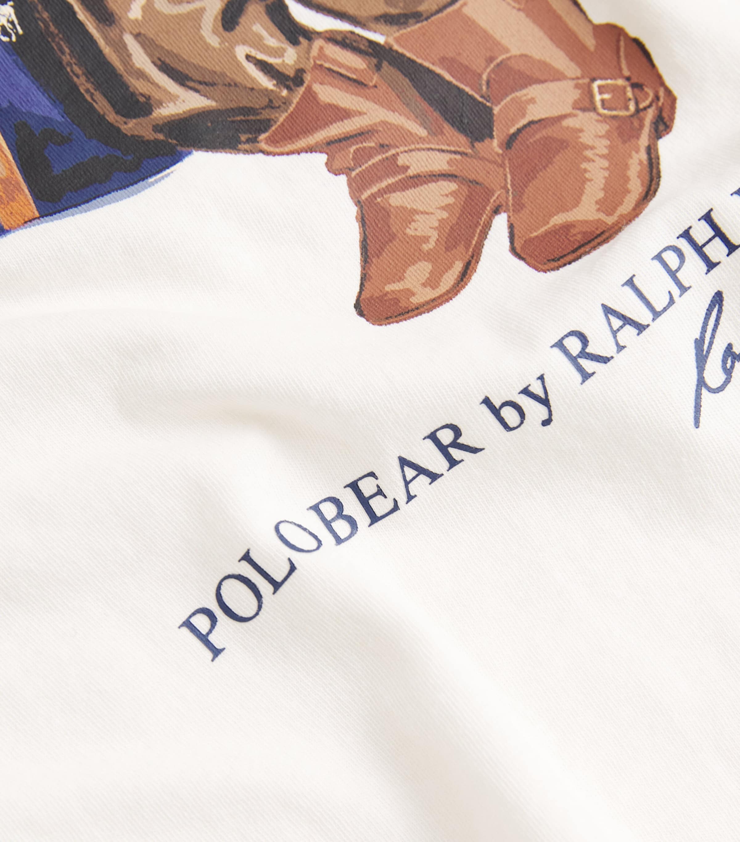 Polo Ralph Lauren Womens Polo Bear T-Shirt Warm White Image 6